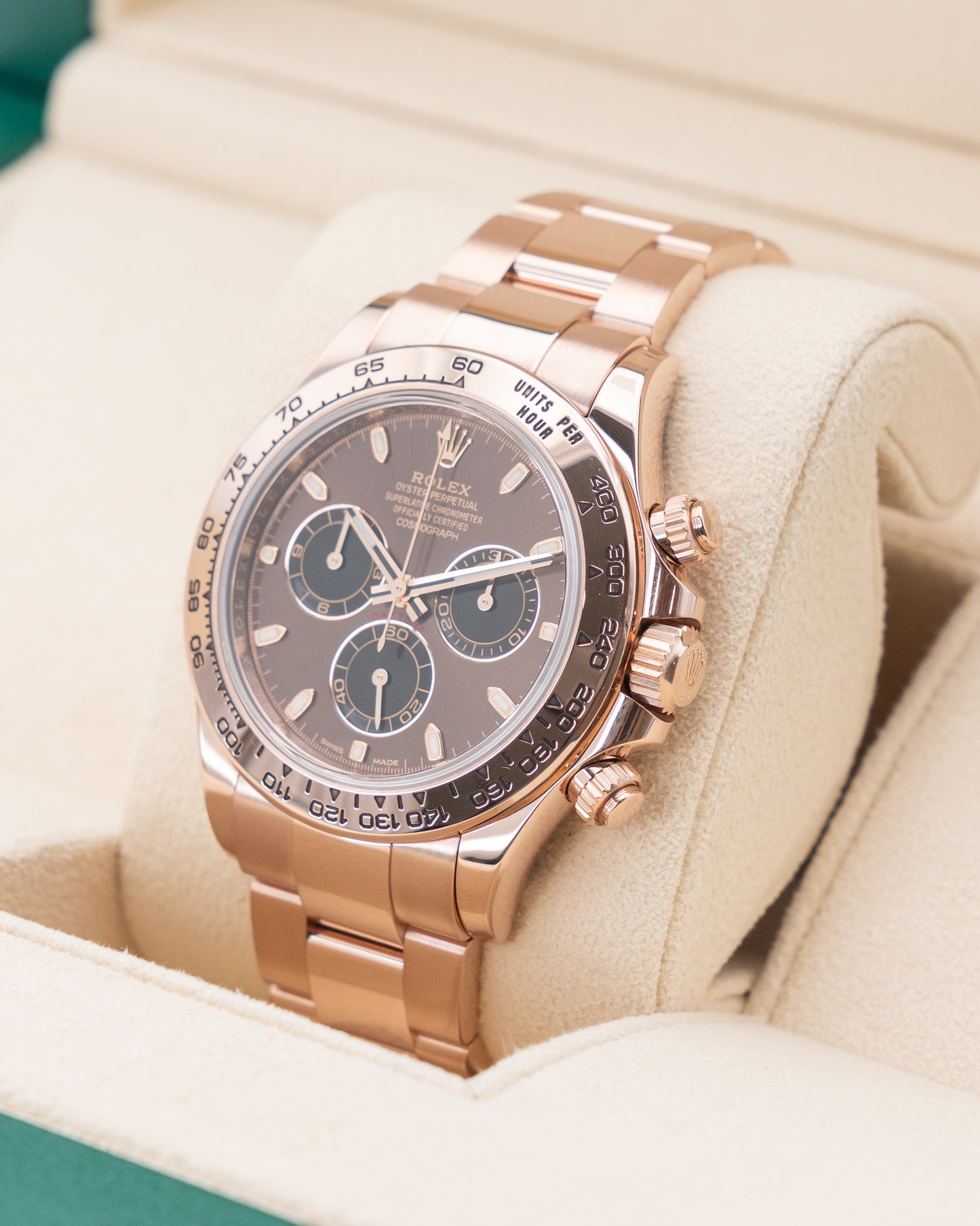 Rolex Daytona 40mm 116505 Rose Gold Chocolate Dial 2022