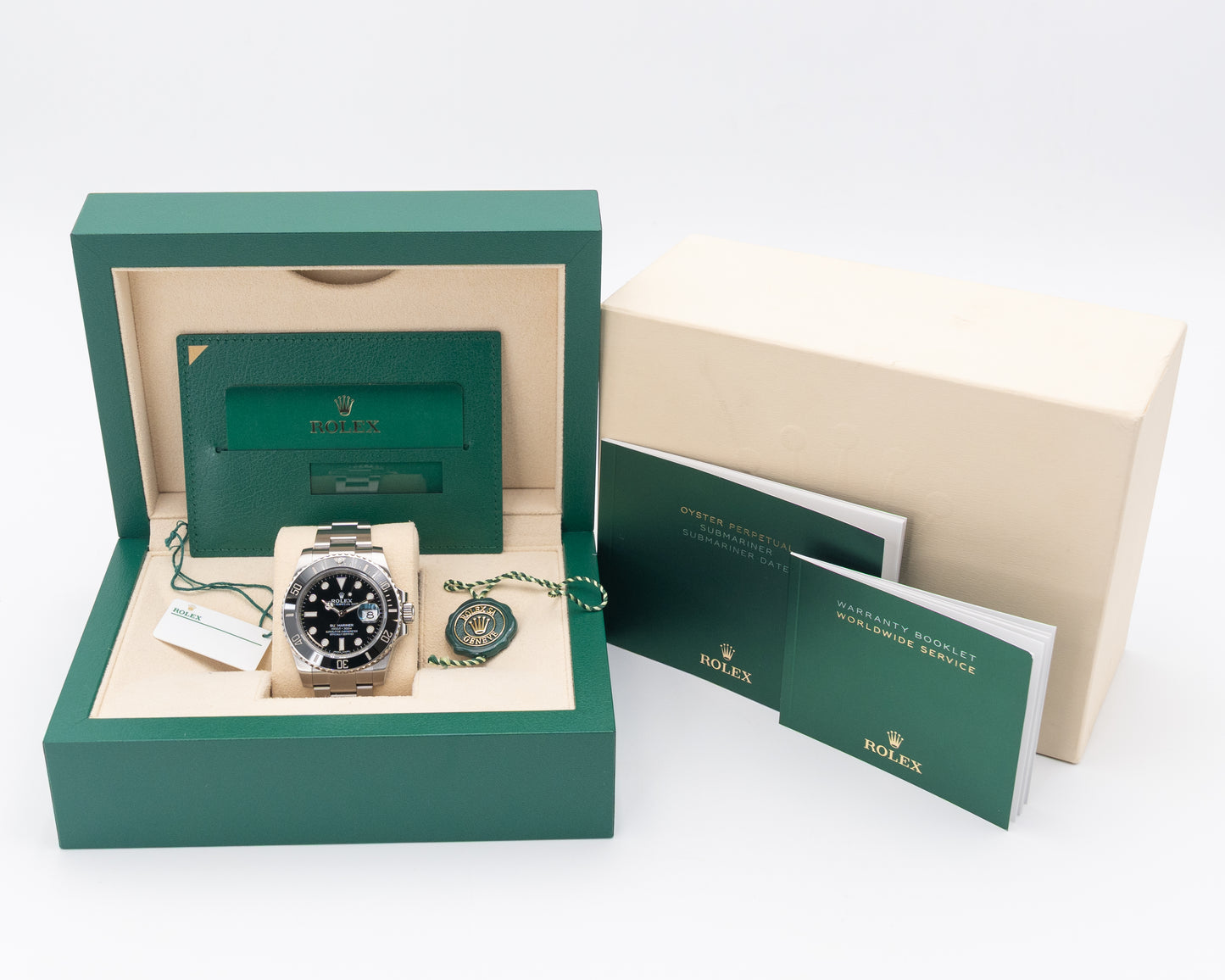RARE 2020 NEW CARD Rolex Submariner Date 40mm 116610LN Black 2020