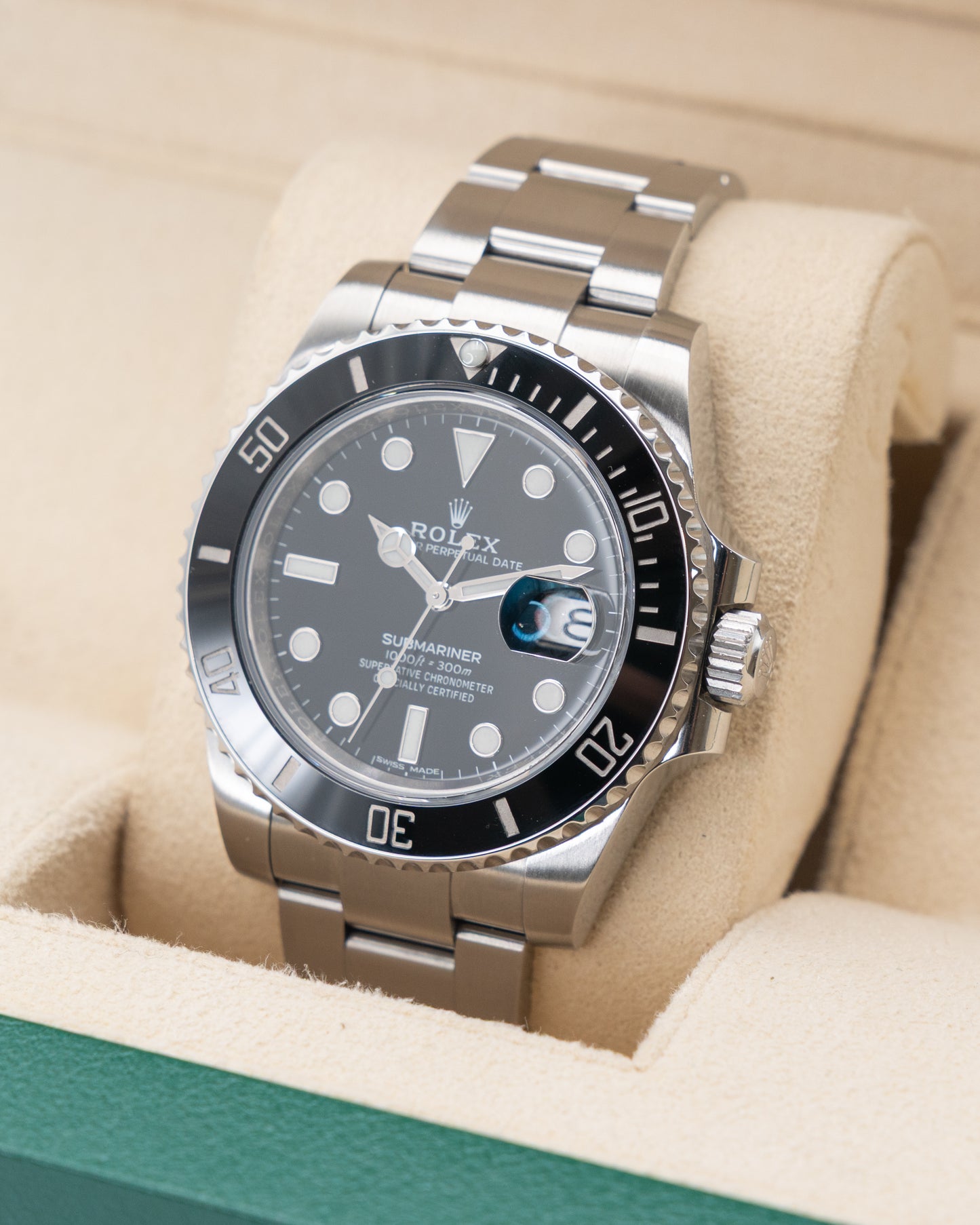 RARE 2020 NEW CARD Rolex Submariner Date 40mm 116610LN Black 2020