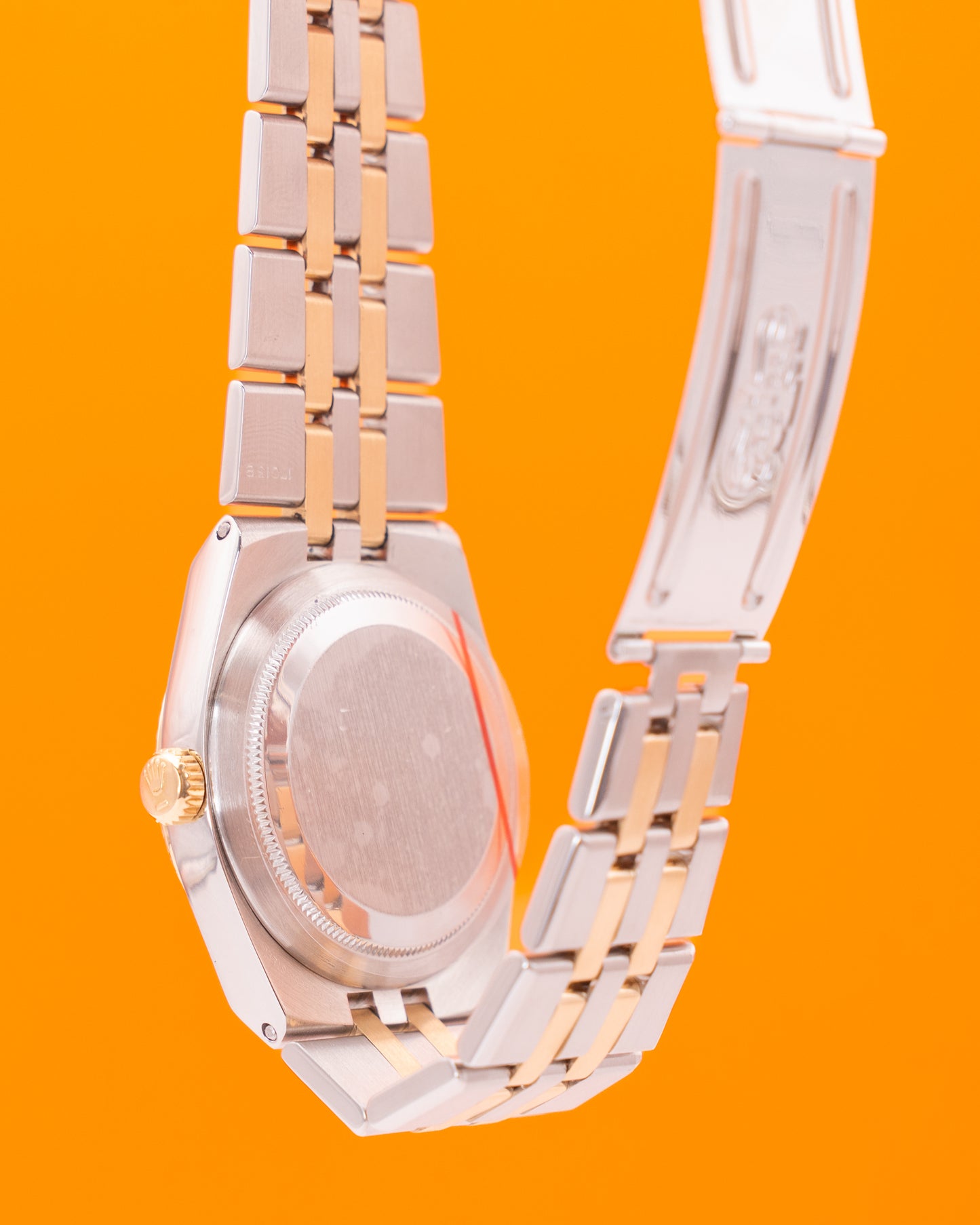 Rolex Datejust Oysterquartz 17013 Two Tone Champagne
