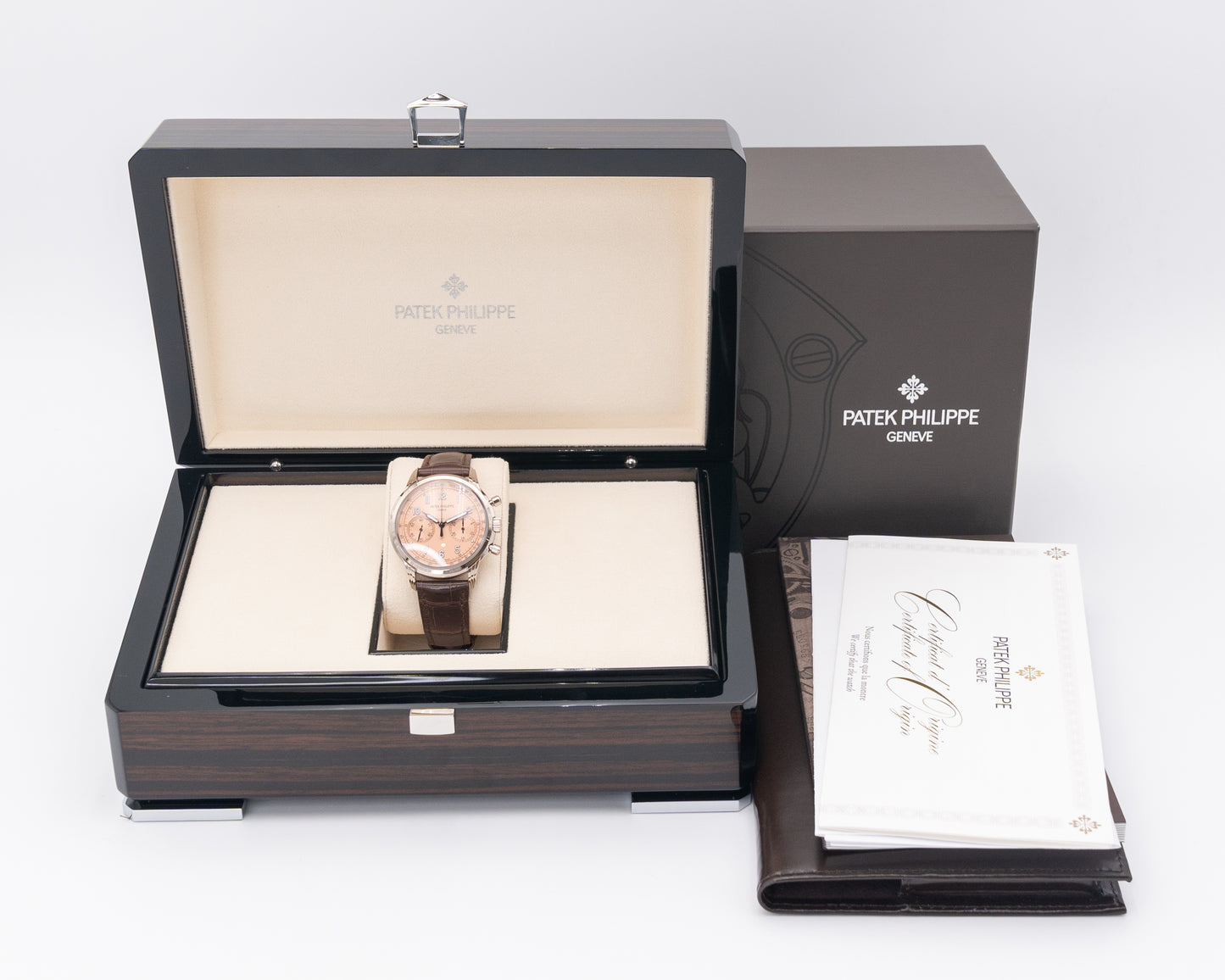 Patek Philippe Complications Chronograph 41mm 5172G Salmon Dial Open Date
