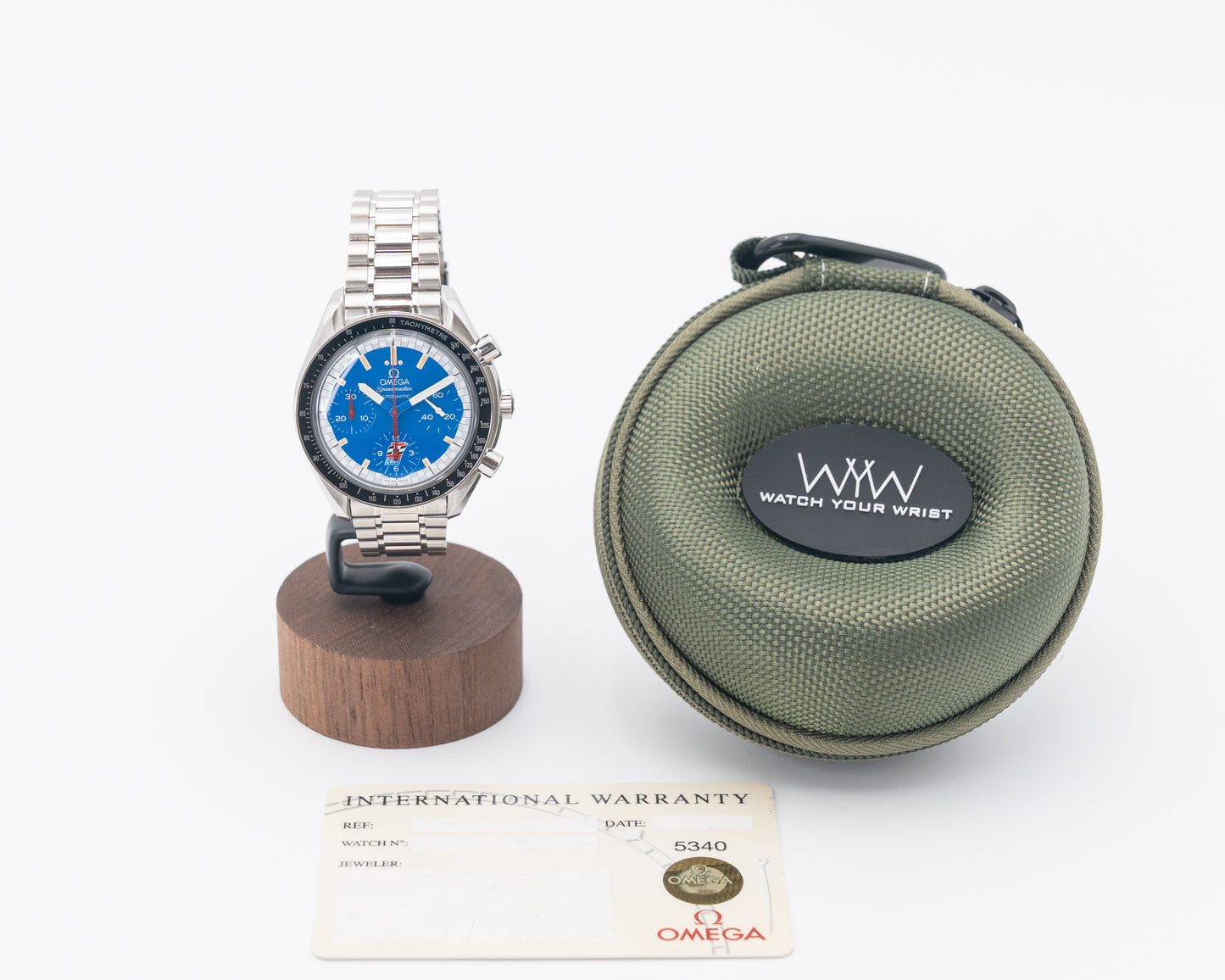 Omega Speedmaster Racing Schumacher Cart Edition 39mm 3510.80 Blue
