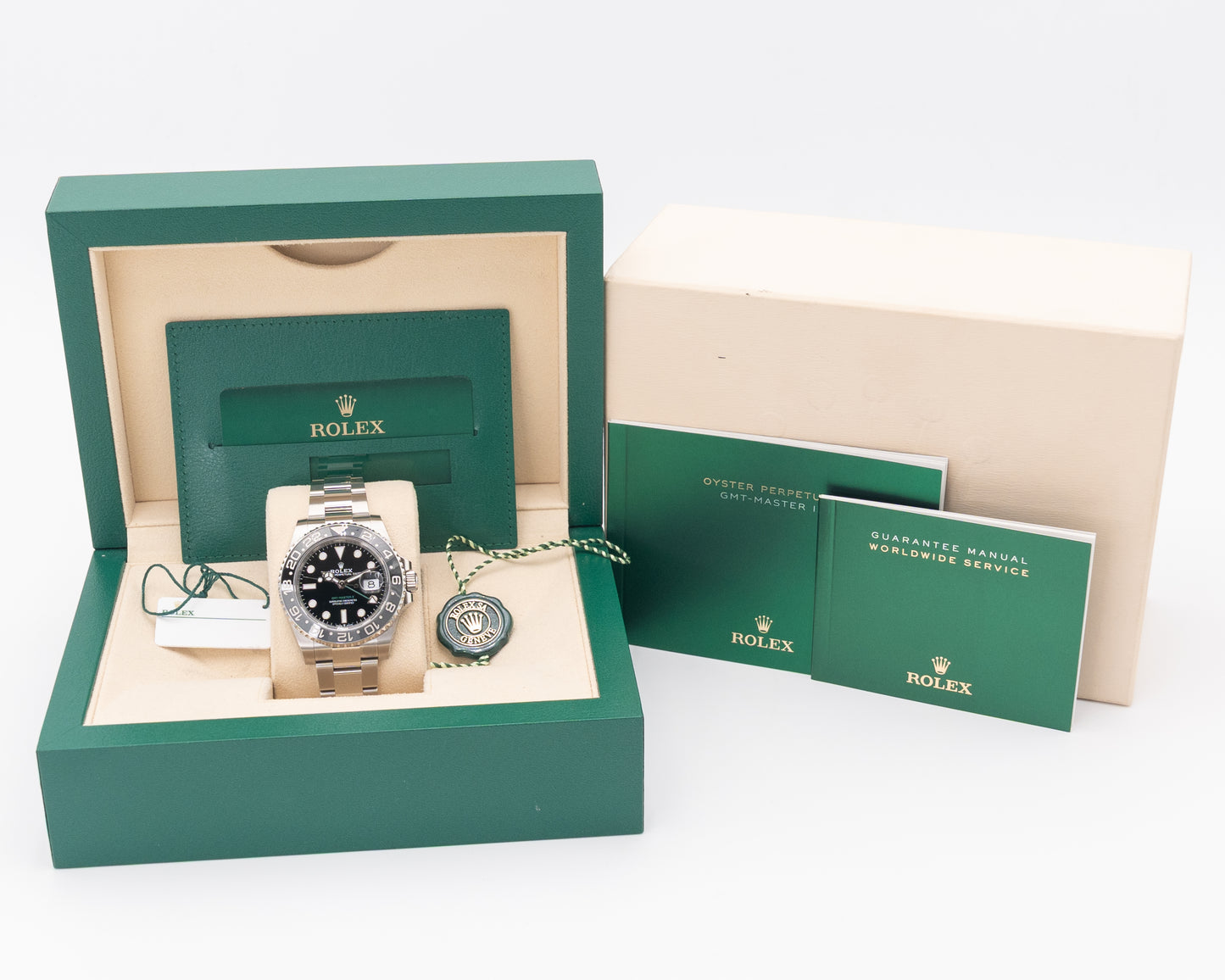 UNWORN 2025 Rolex GMT Master II 40mm 126710GRNR Bruce Wayne Oyster 2025
