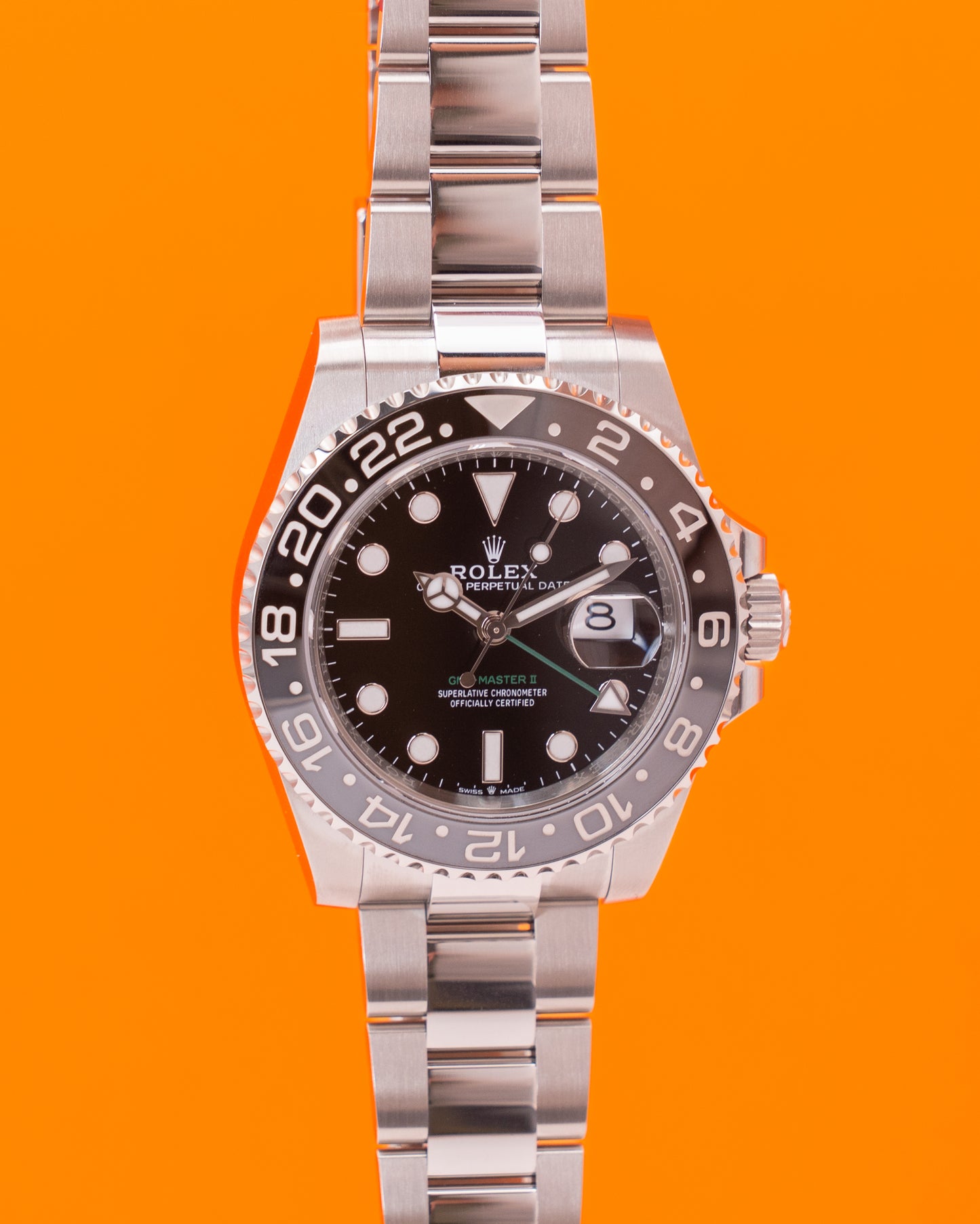 UNWORN 2025 Rolex GMT Master II 40mm 126710GRNR Bruce Wayne Oyster 2025