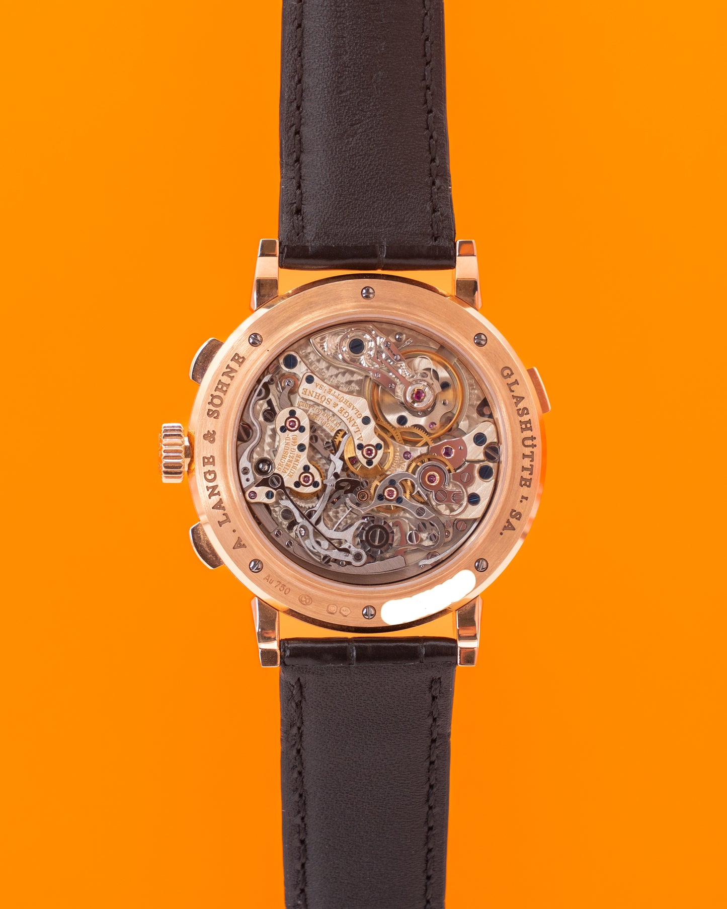 A. Lange & Söhne Datograph Up/Down 41mm 405.031 Black Dial Rose Gold 2022