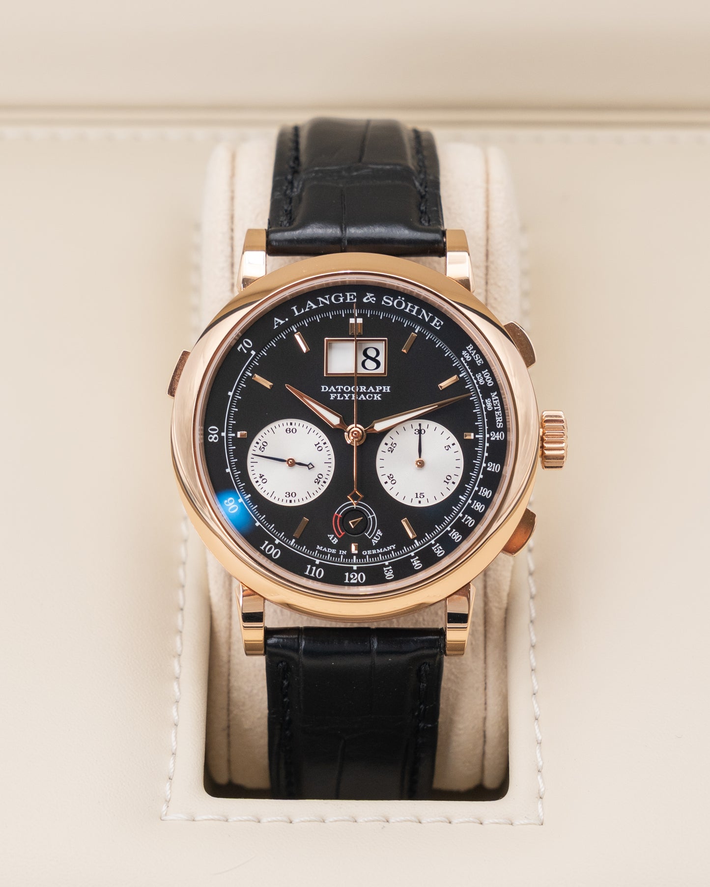 A. Lange & Söhne Datograph Up/Down 41mm 405.031 Black Dial Rose Gold 2022