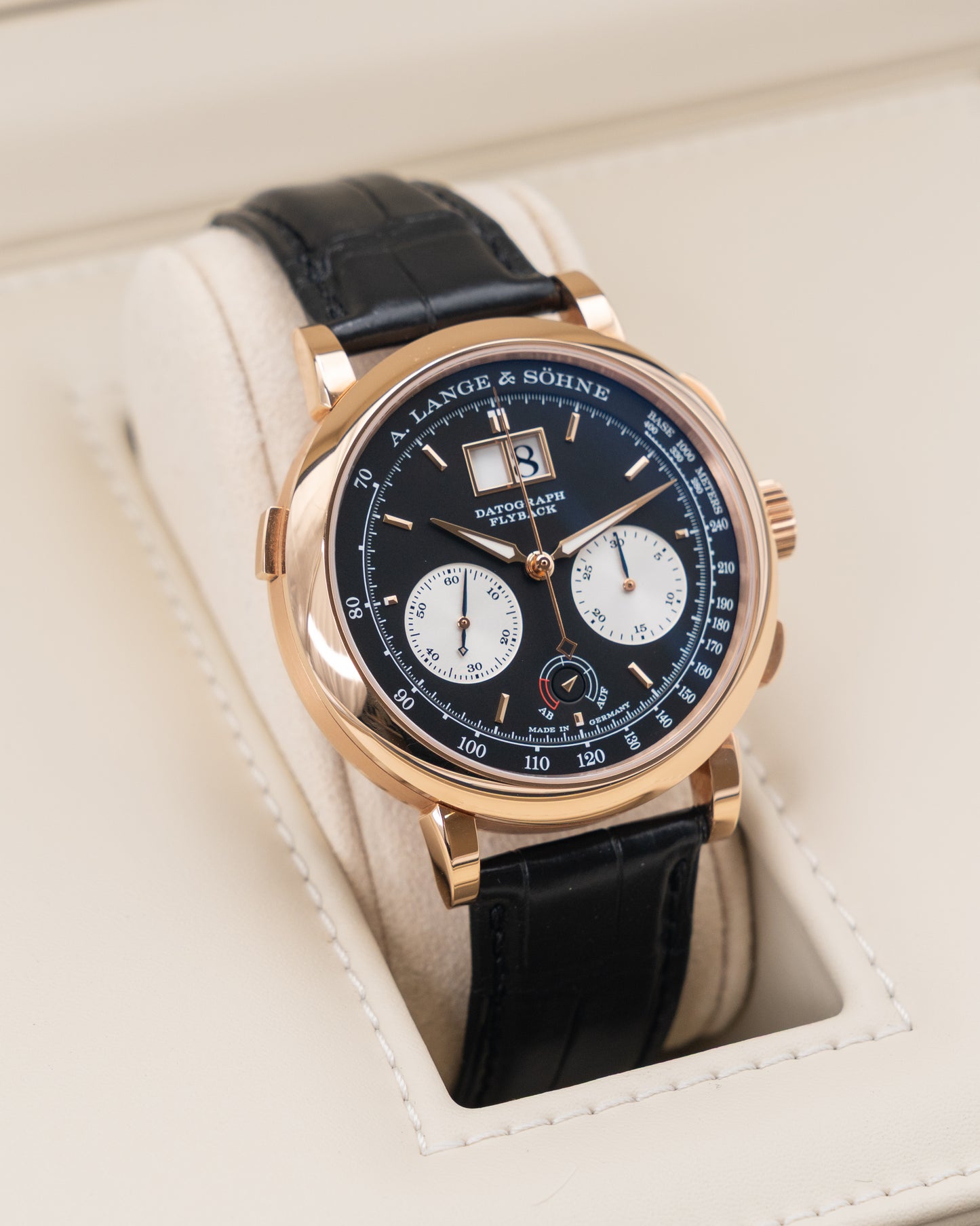 A. Lange & Söhne Datograph Up/Down 41mm 405.031 Black Dial Rose Gold 2022