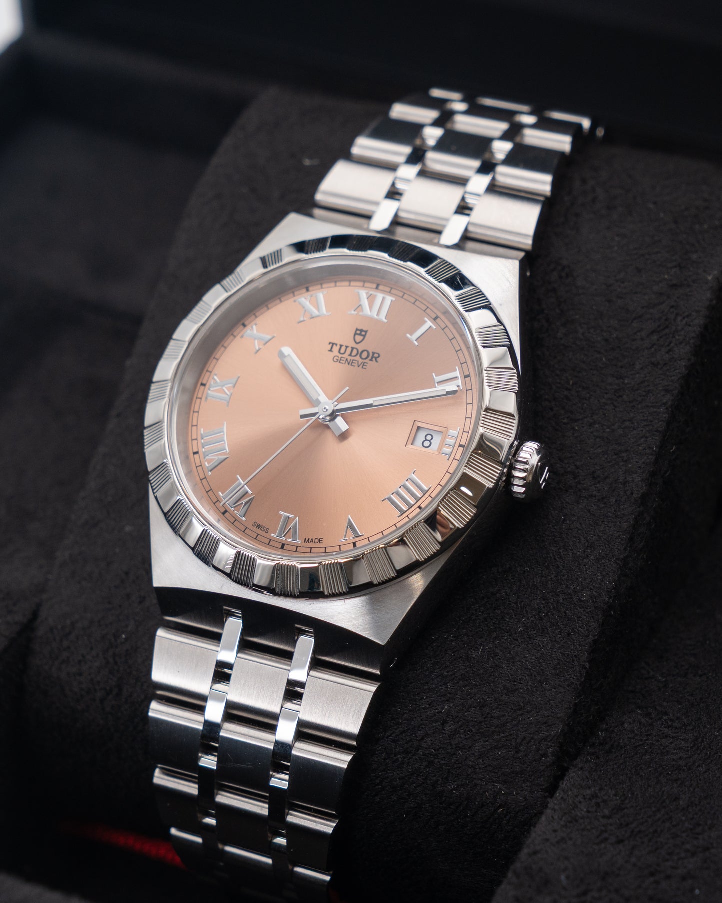 UNWORN Tudor Royal 38mm 28500 Salmon Dial Fluted Bezel 2025