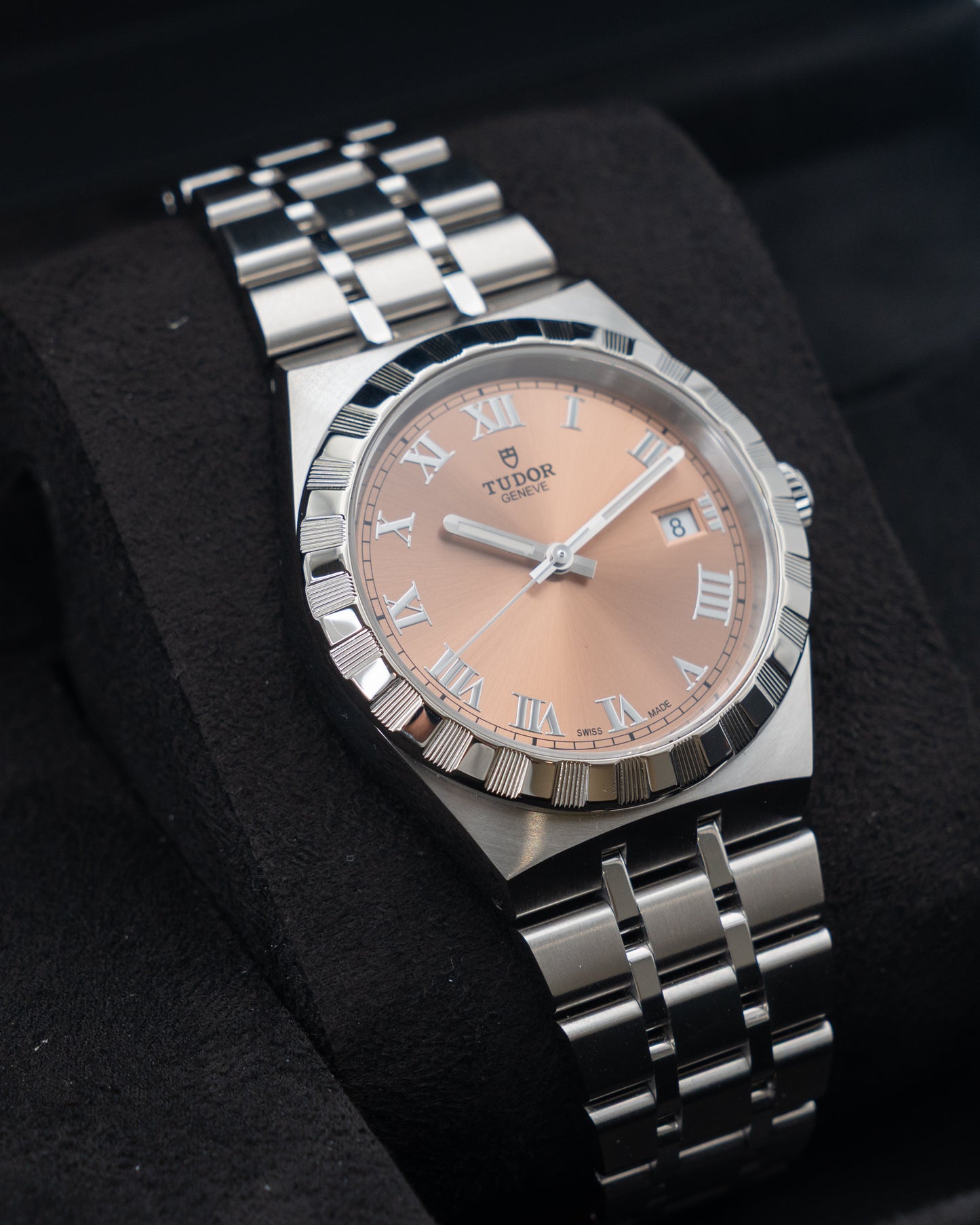 UNWORN Tudor Royal 38mm 28500 Salmon Dial Fluted Bezel 2025