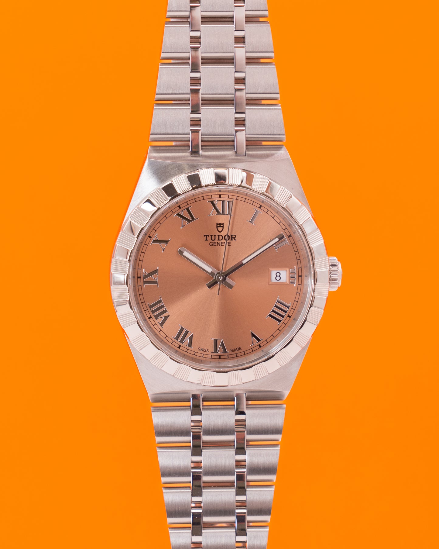 UNWORN Tudor Royal 38mm 28500 Salmon Dial Fluted Bezel 2025