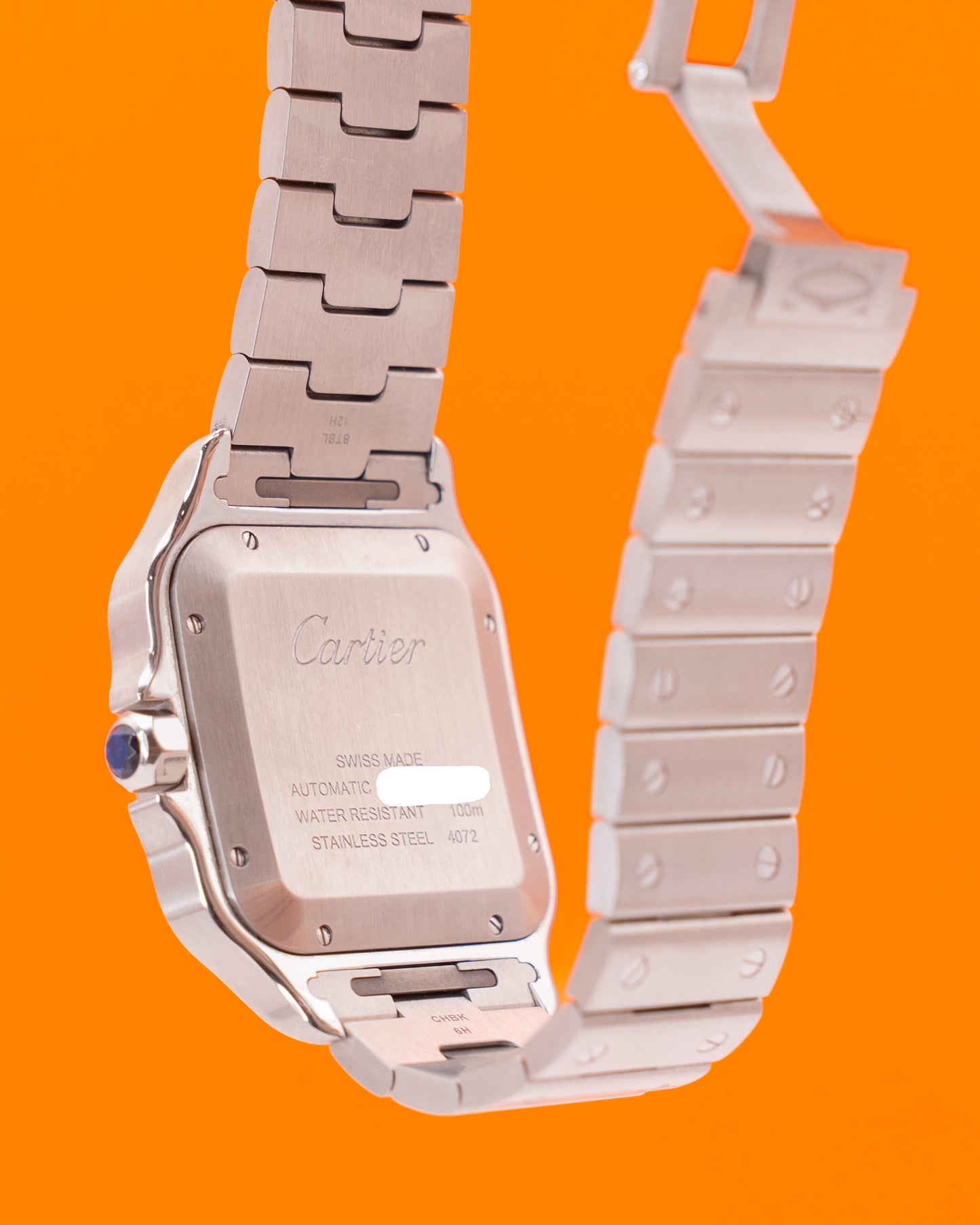Cartier Santos Large 39.8mm WSSA0030 Blue Dial 2022