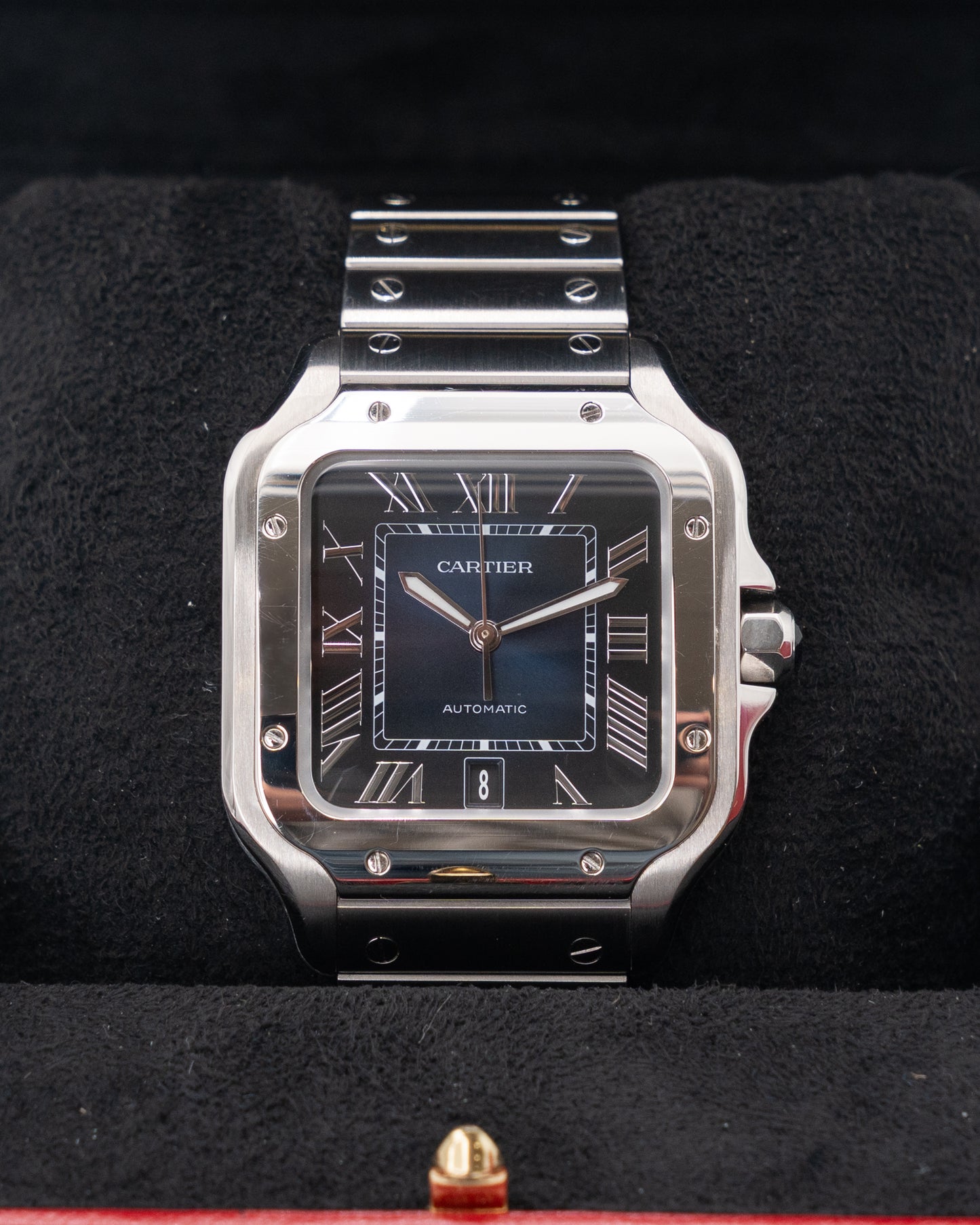 Cartier Santos Large 39.8mm WSSA0030 Blue Dial 2022