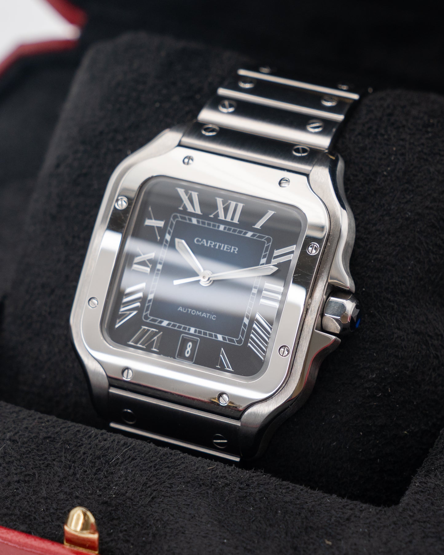Cartier Santos Large 39.8mm WSSA0030 Blue Dial 2022