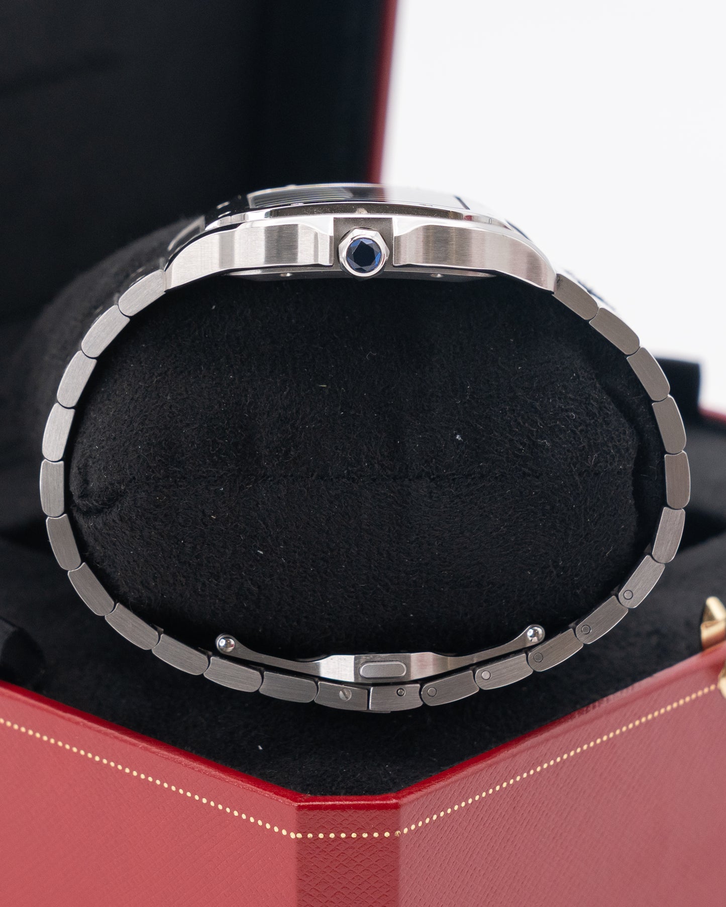 Cartier Santos Large 39.8mm WSSA0030 Blue Dial 2022