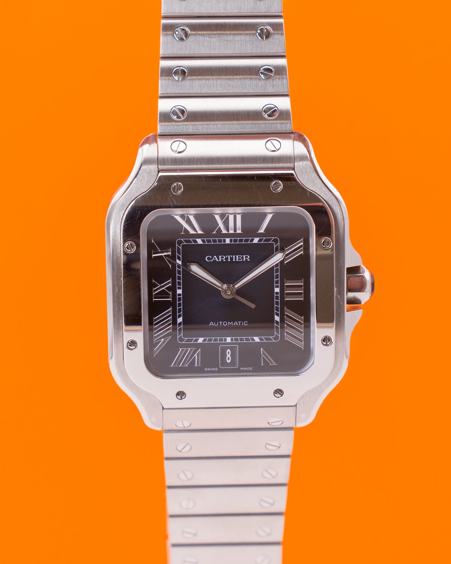 Cartier Santos Large 39.8mm WSSA0030 Blue Dial 2022
