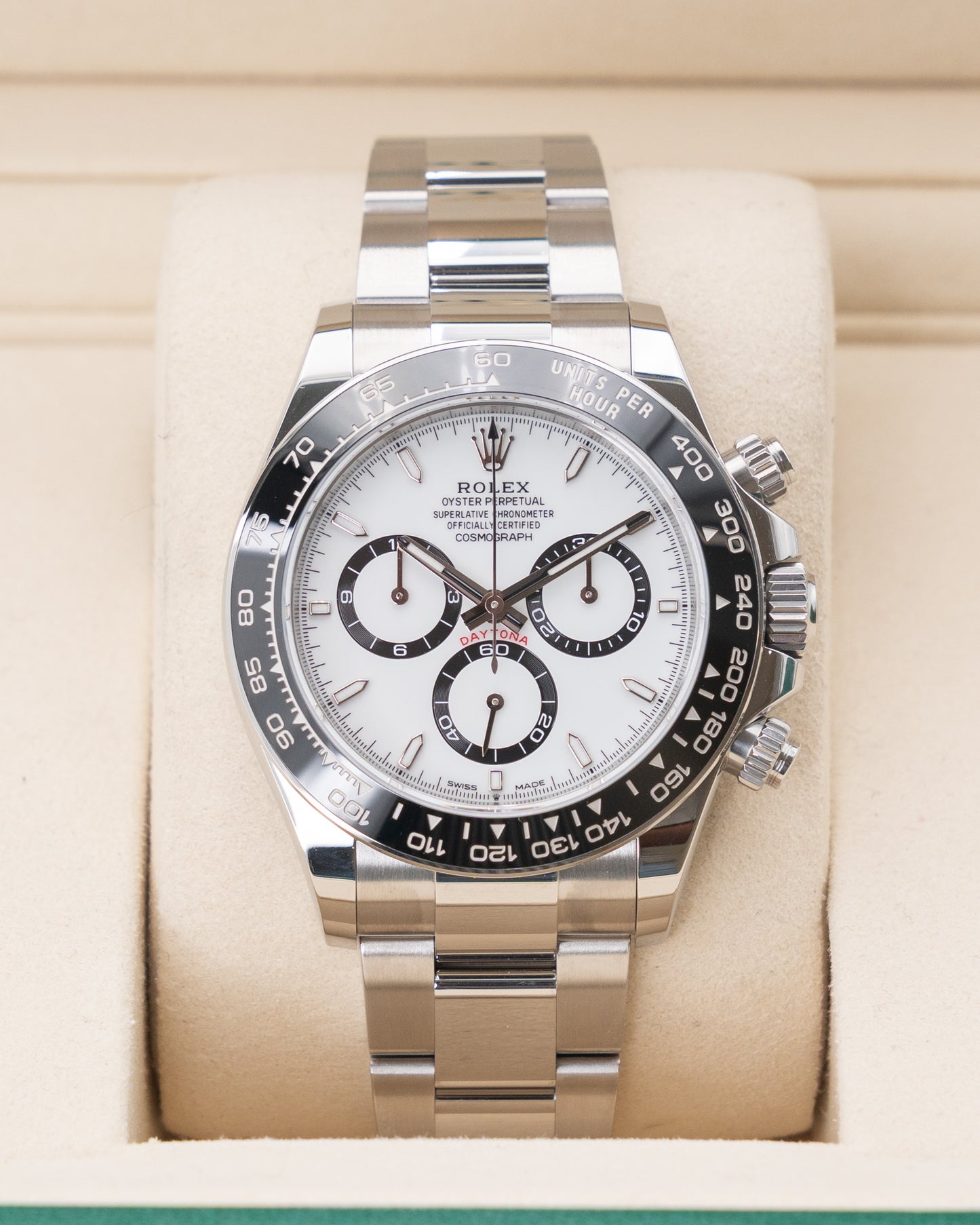 UNWORN Rolex Daytona 40mm 126500LN Panda White 2025