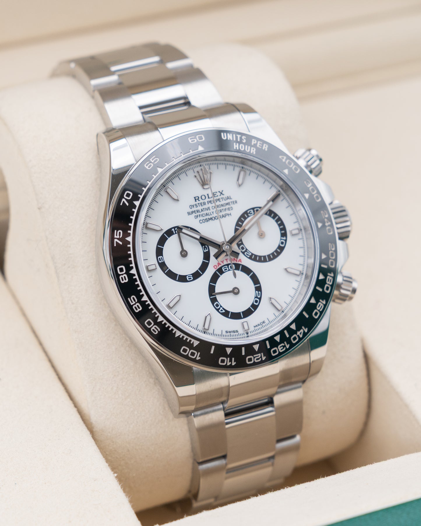 UNWORN Rolex Daytona 40mm 126500LN Panda White 2025
