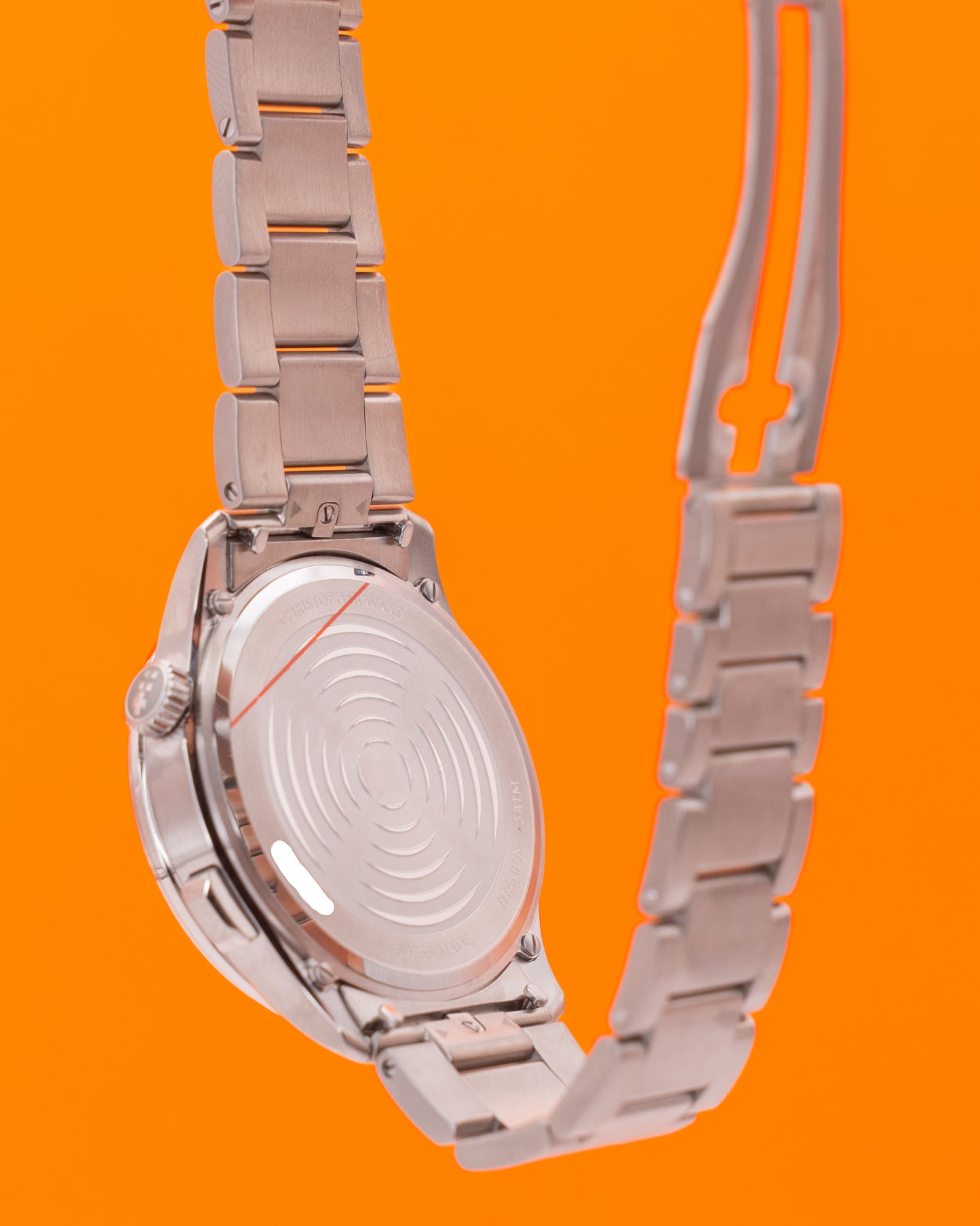 UNWORN WITH STICKERS Christopher Ward C1 Bel Canto 41mm Rosa Dial Titanium 2024