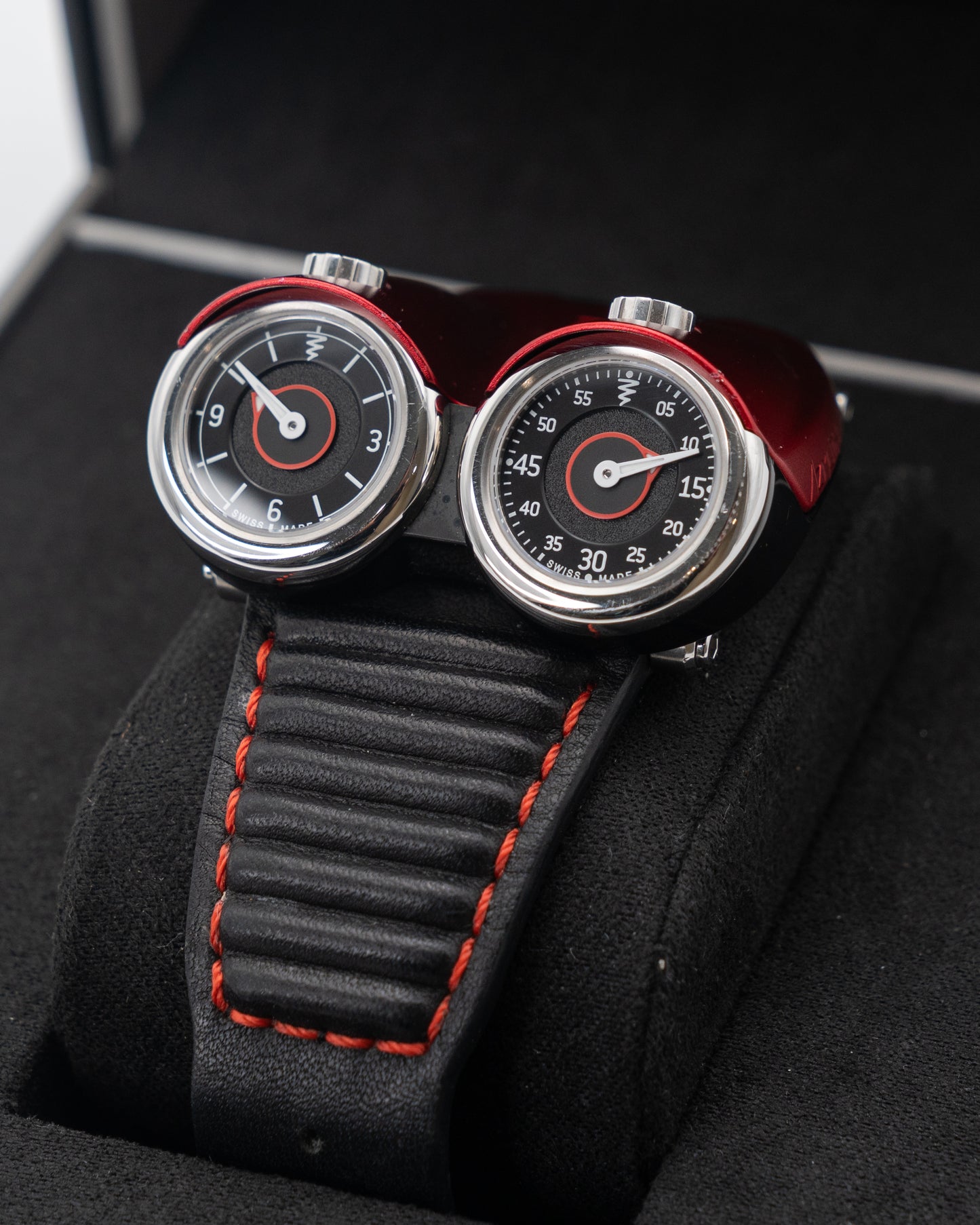 Azimuth Twin Turbo Red 54mm Stainless Steel Limited to 50 2025