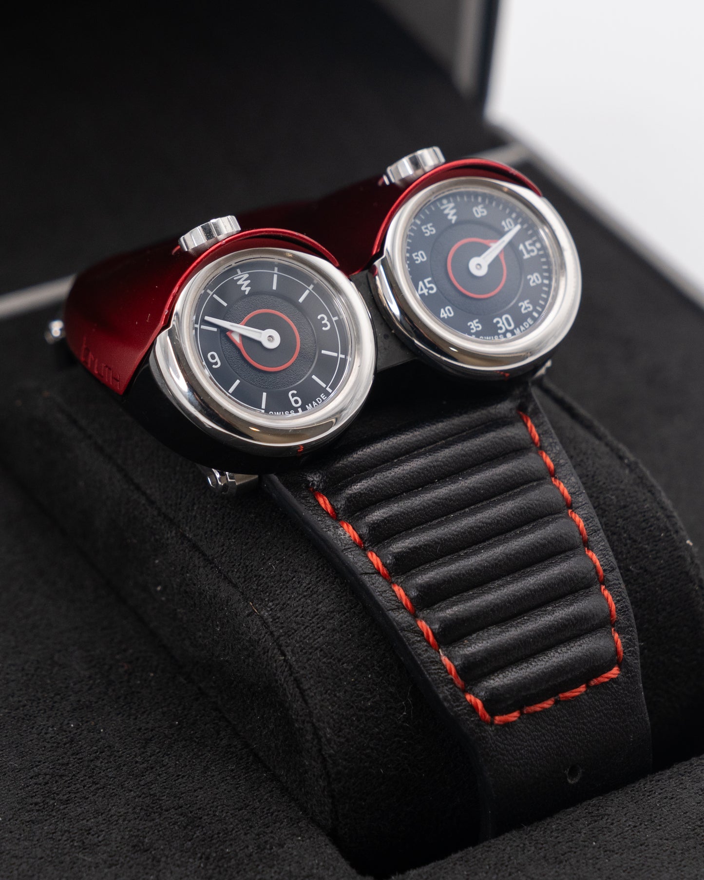 Azimuth Twin Turbo Red 54mm Stainless Steel Limited to 50 2025
