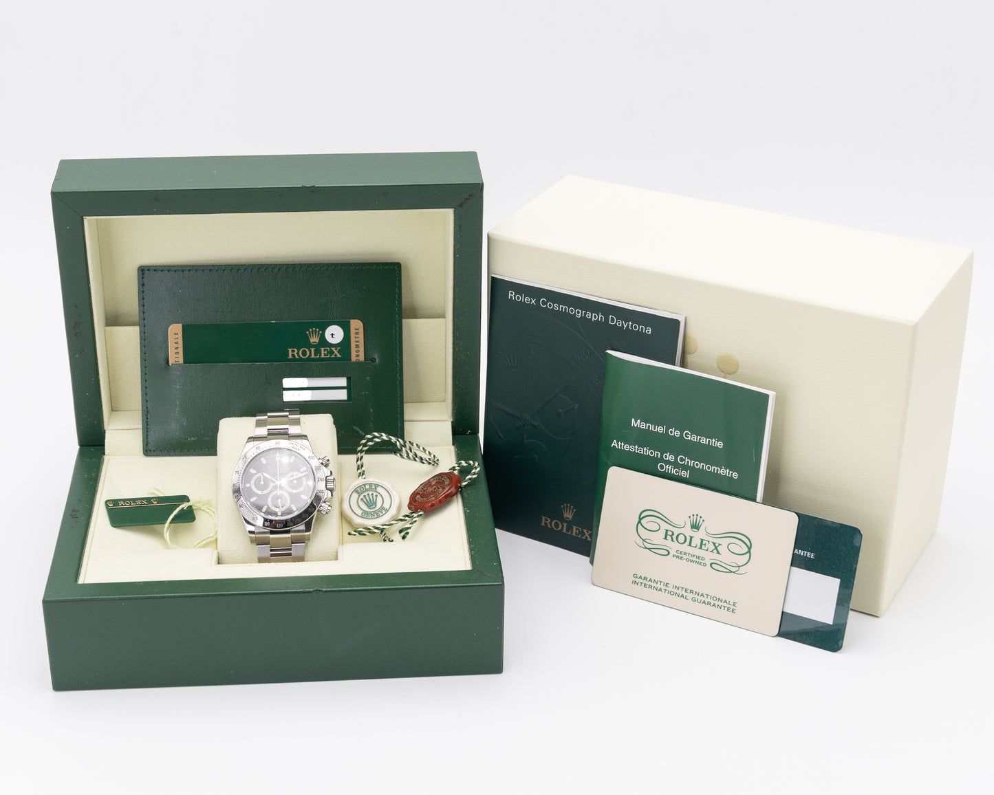 2024 CPO 2010 Rolex Daytona 40mm 116520 Black Dial New Buckle