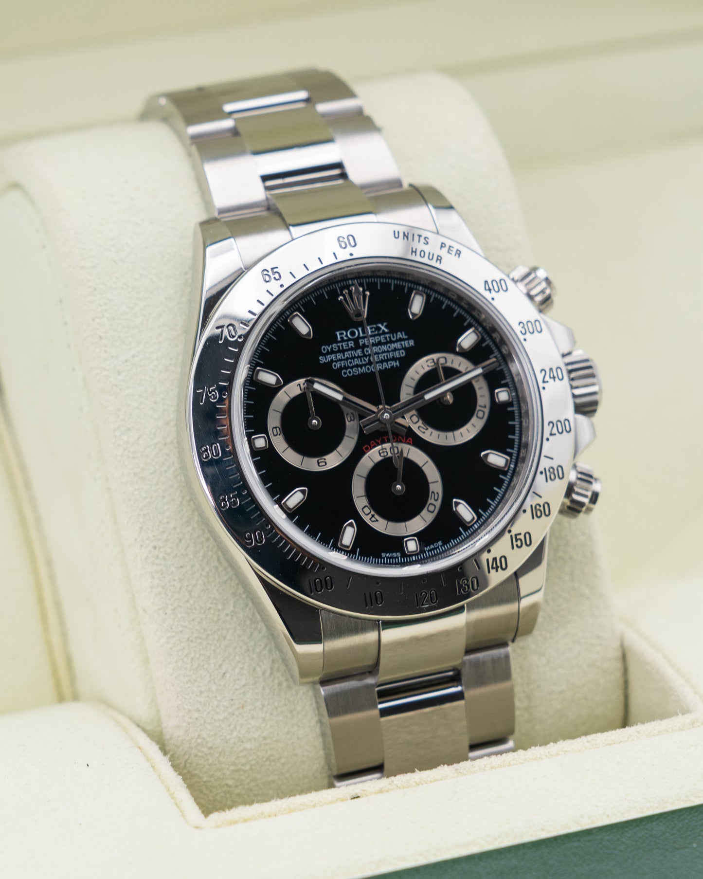 2024 CPO 2010 Rolex Daytona 40mm 116520 Black Dial New Buckle