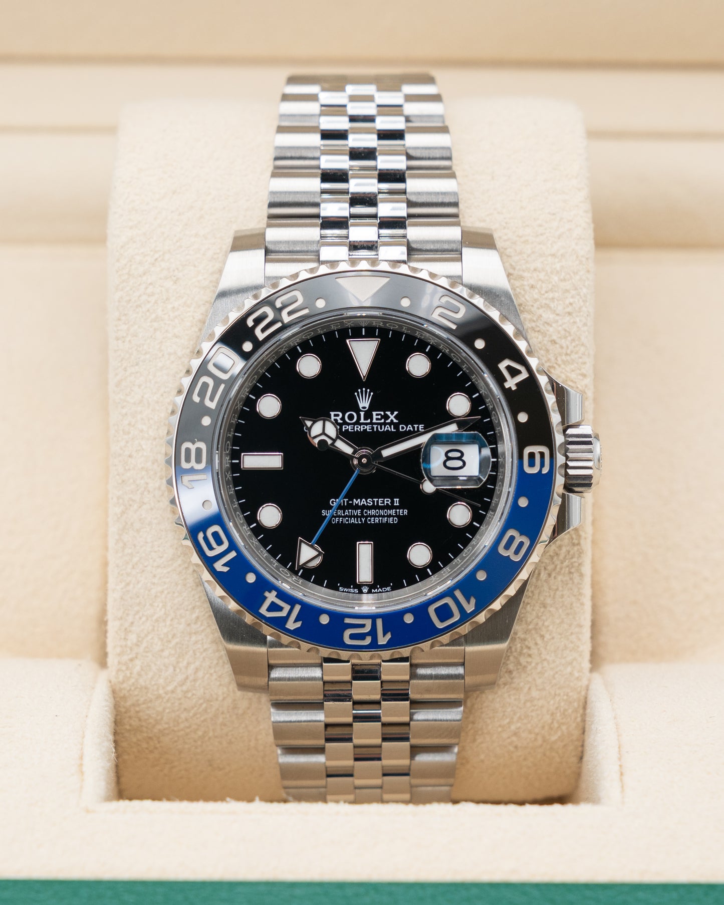 Rolex GMT Master II 40mm 126710BLNR Batgirl Jubilee 2023