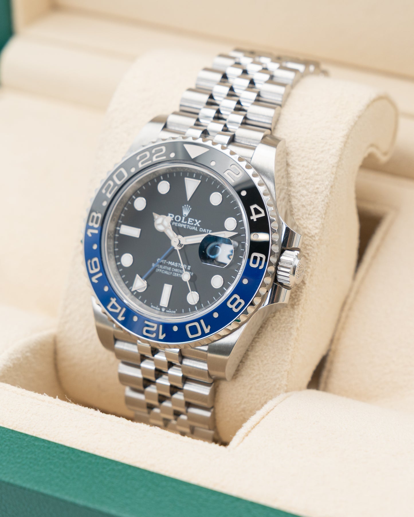 Rolex GMT Master II 40mm 126710BLNR Batgirl Jubilee 2023