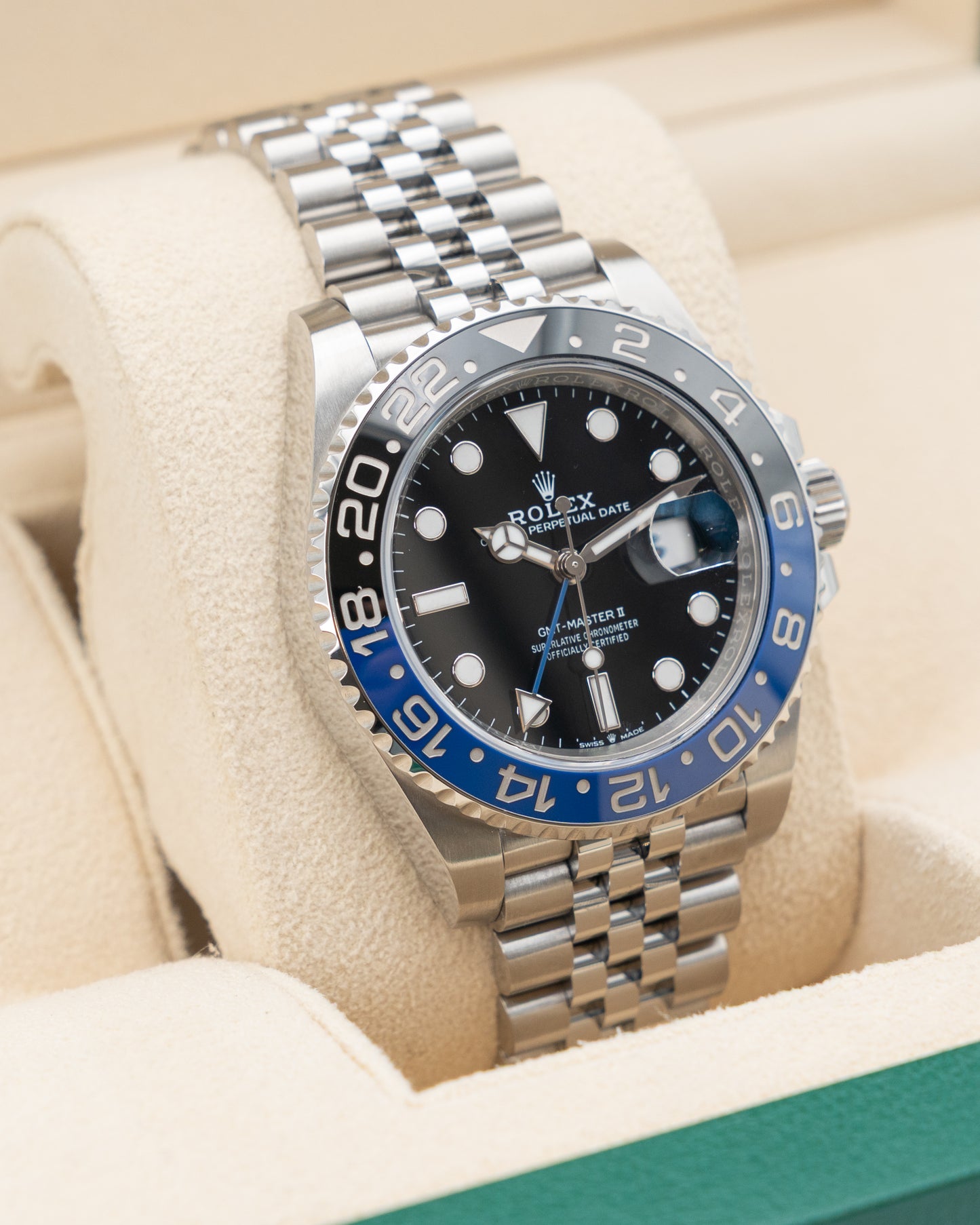 Rolex GMT Master II 40mm 126710BLNR Batgirl Jubilee 2023