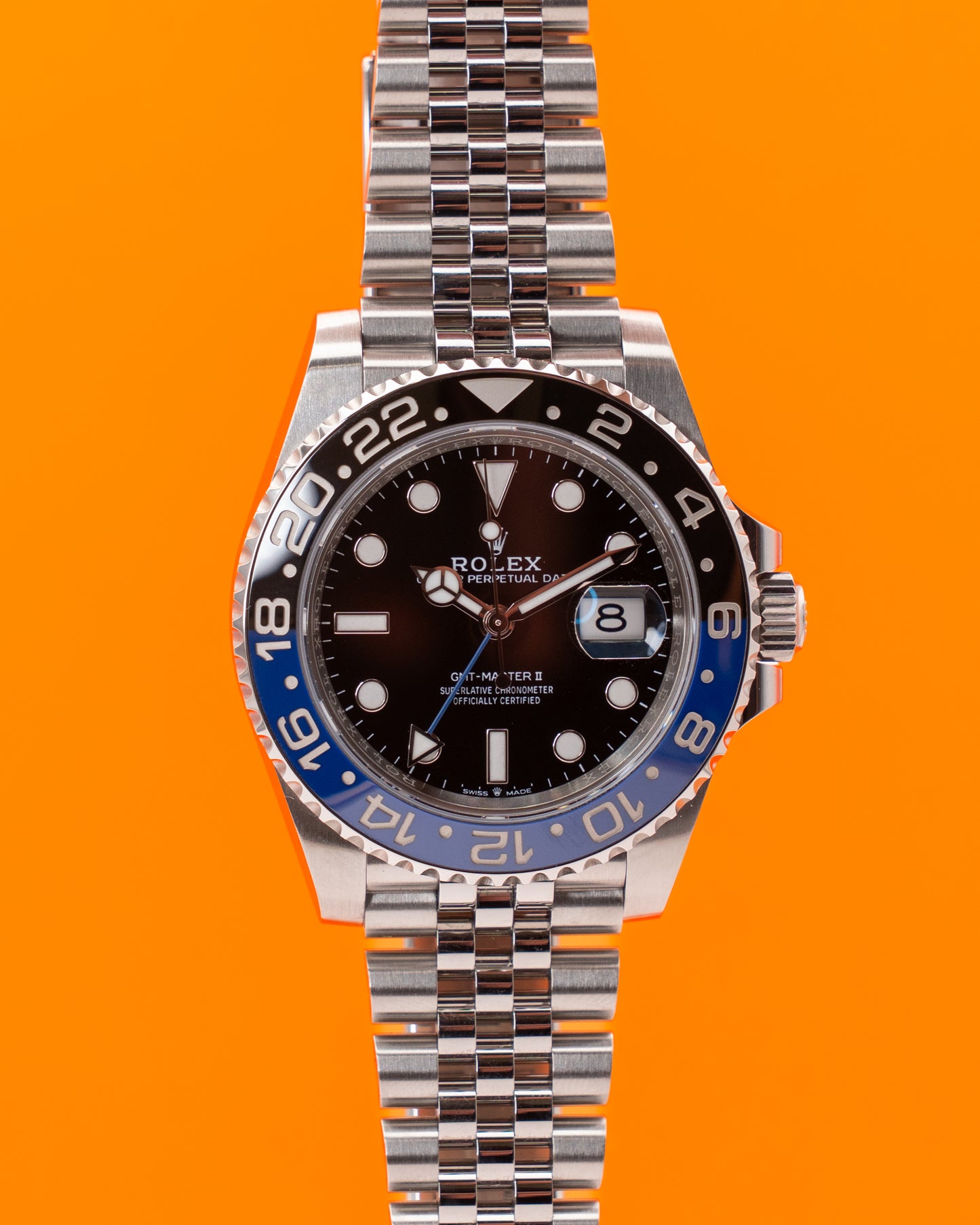 Rolex GMT Master II 40mm 126710BLNR Batgirl Jubilee 2023