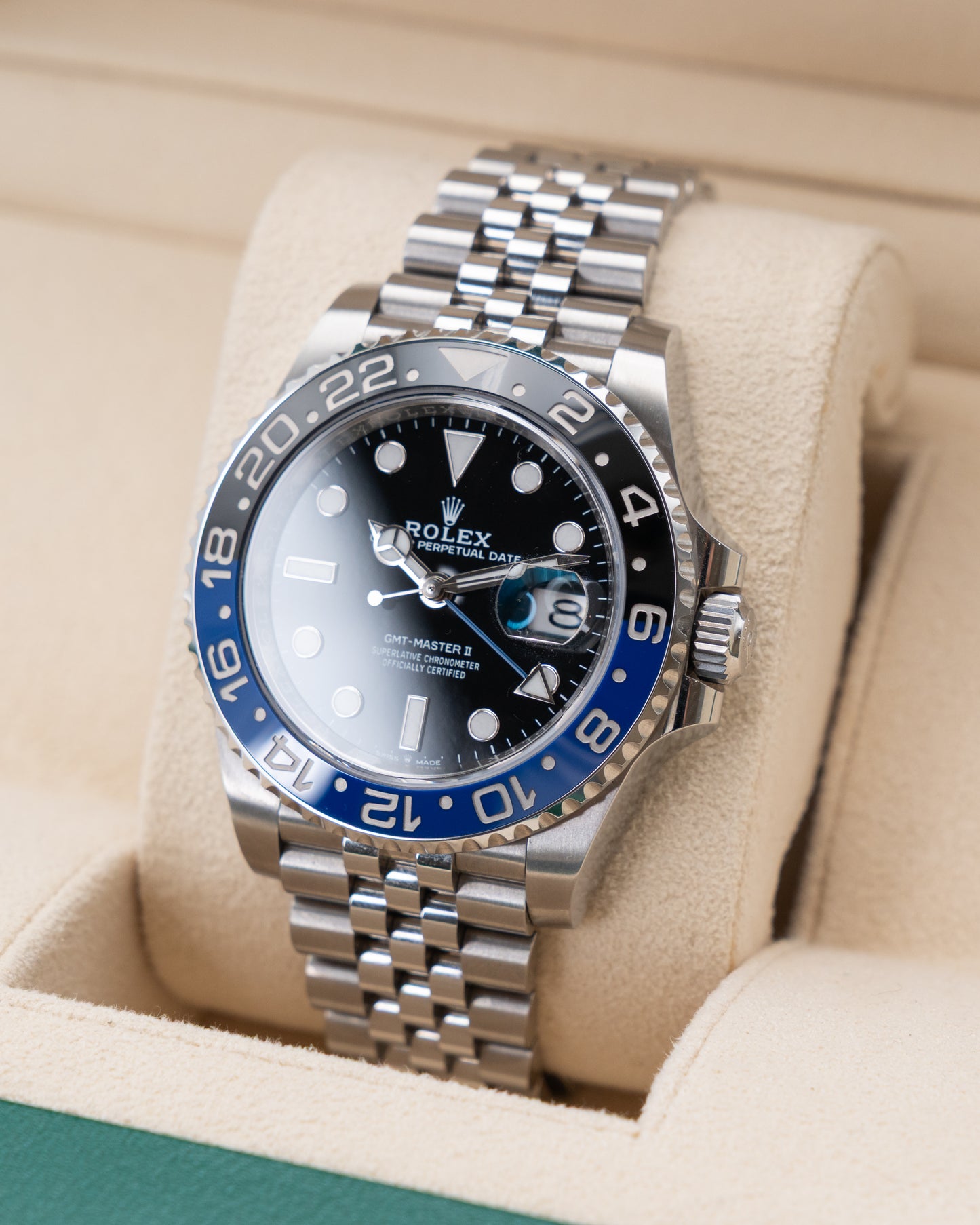 Rolex GMT Master II 40mm 126710BLNR Batgirl Jubilee 2023