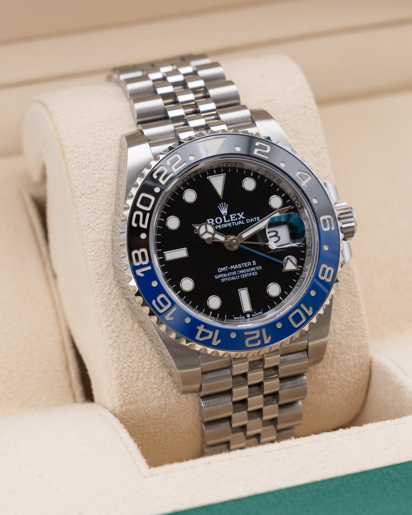 Rolex GMT Master II 40mm 126710BLNR Batgirl Jubilee 2023