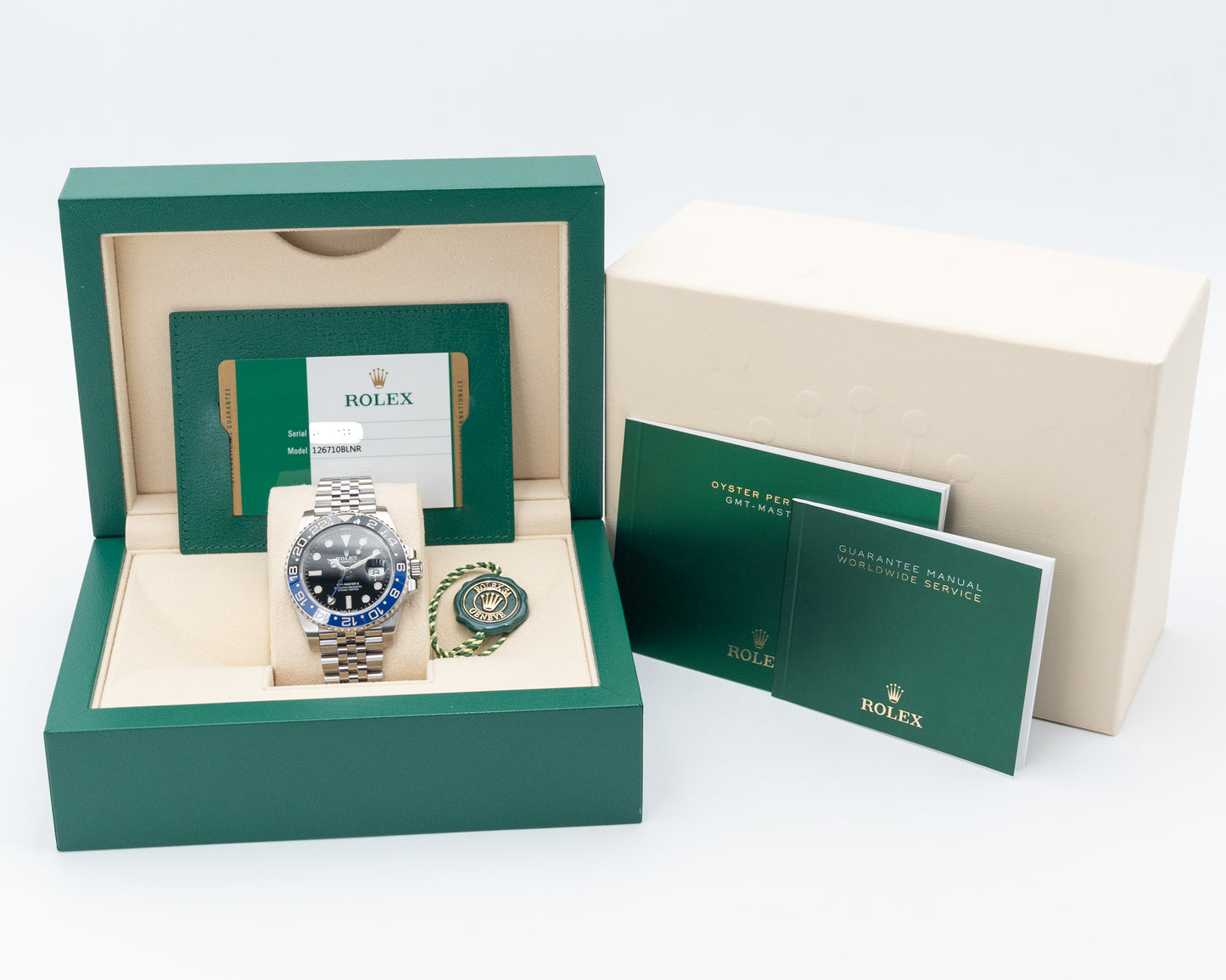 Rolex GMT Master II 40mm 126710BLNR Batman / Batgirl On Jubilee 2019