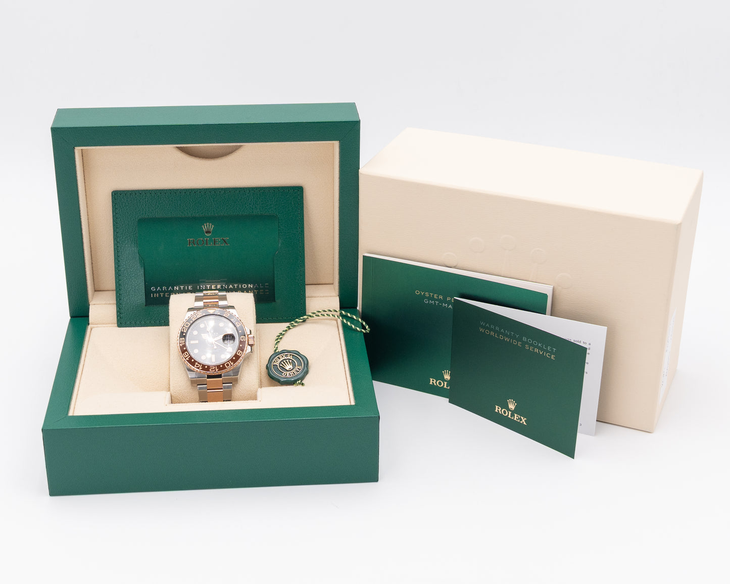 Rolex GMT Master II 40mm 126711CHNR Rootbeer Two Tone Rose Gold 2024
