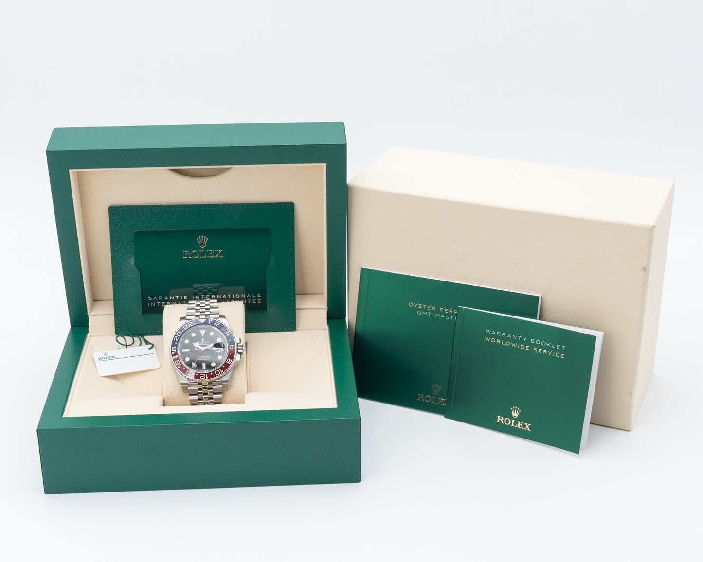 Rolex GMT Master II 40mm 126710BLRO Pepsi on Jubilee 2022