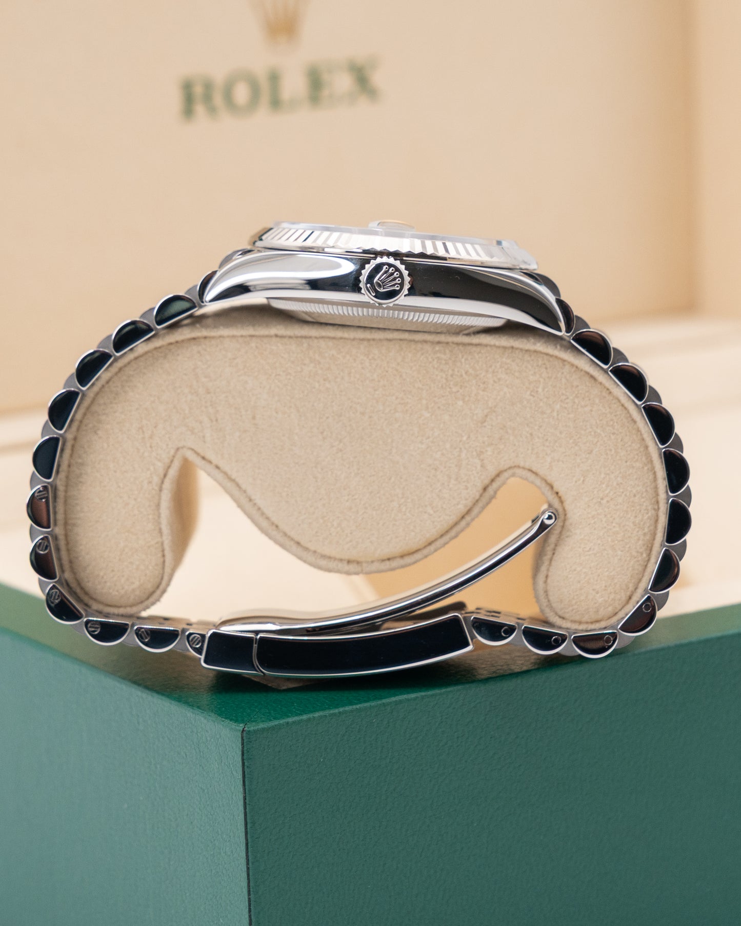 Rolex Datejust 36mm 126234 Palm Motif Fluted Jubilee 2023
