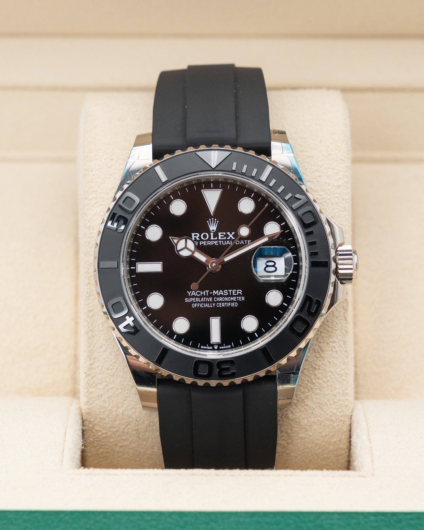Rolex YachtMaster 42mm 226659 White Gold Oysterflex 2024