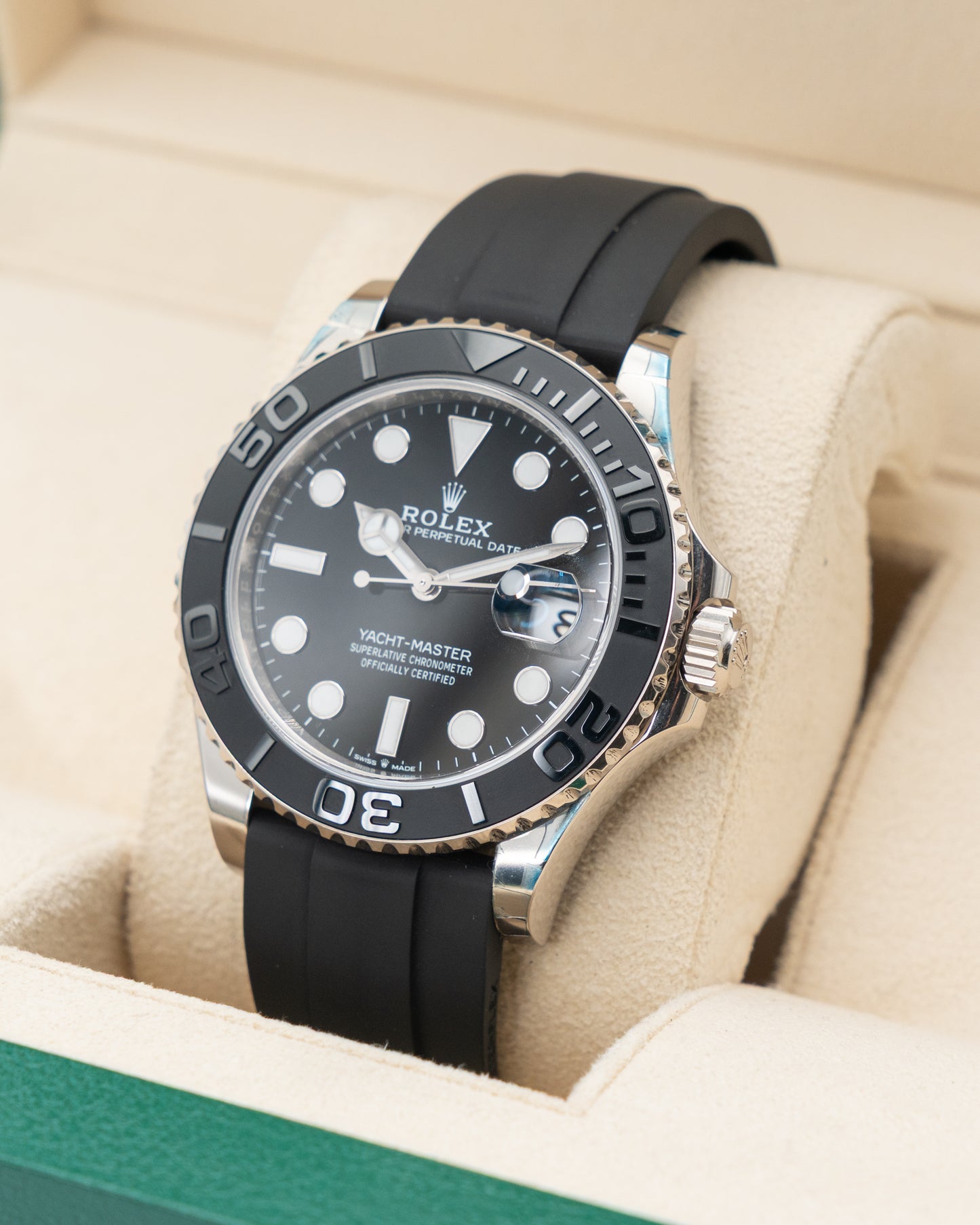 Rolex YachtMaster 42mm 226659 White Gold Oysterflex 2024