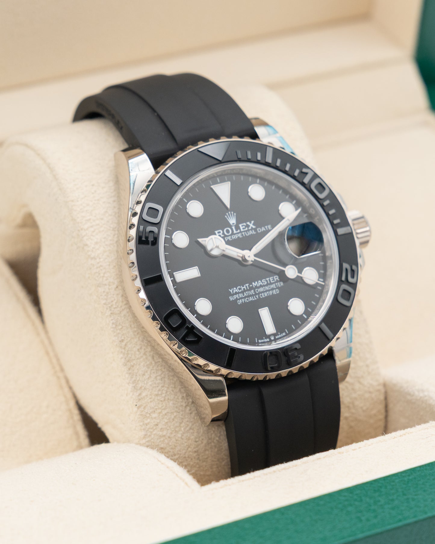 Rolex YachtMaster 42mm 226659 White Gold Oysterflex 2024