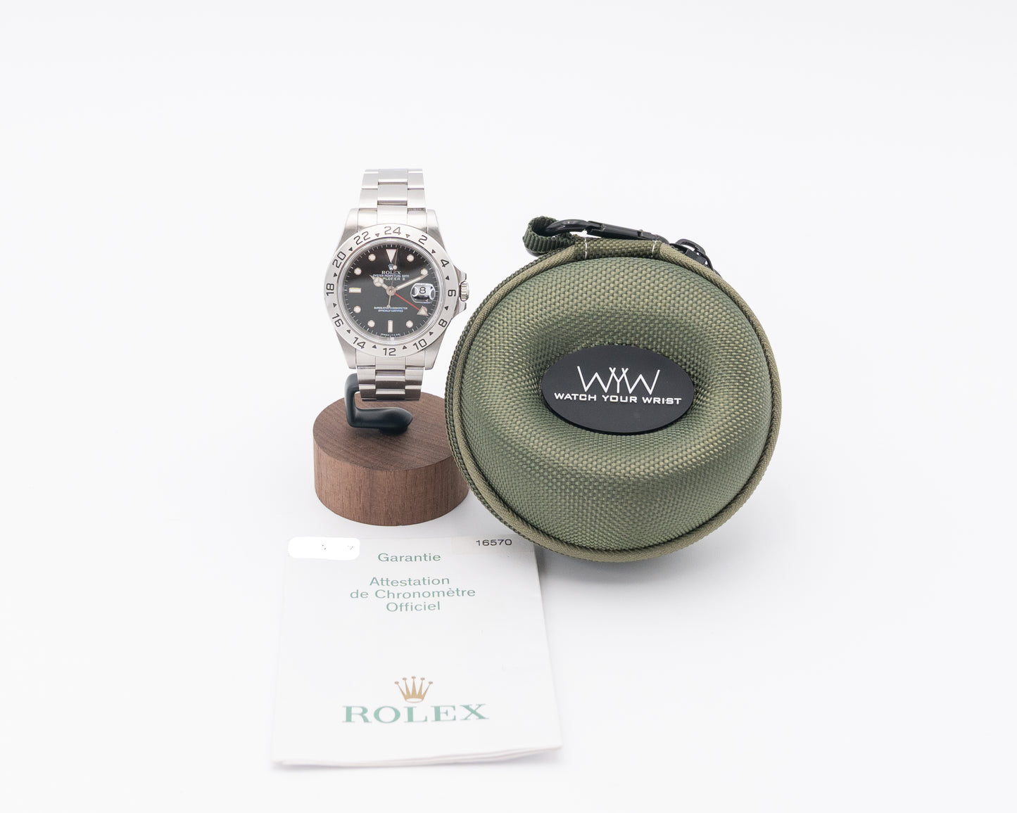 Rolex Explorer II 40mm 16570 Black Dial 2005