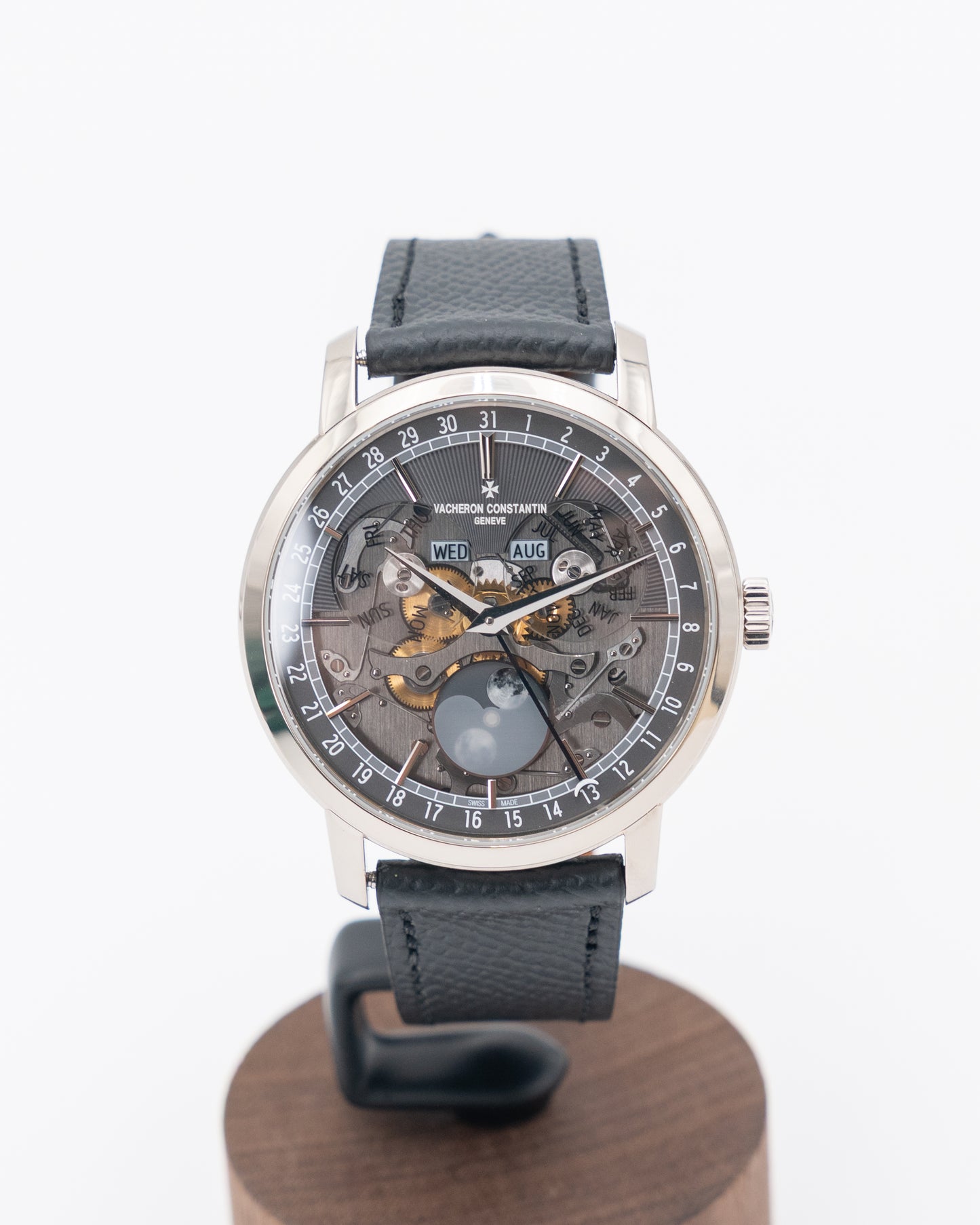 Vacheron Constantin Traditionelle 41mm 4020T/000G-B655 Complete Calendar Openface White Gold 2022