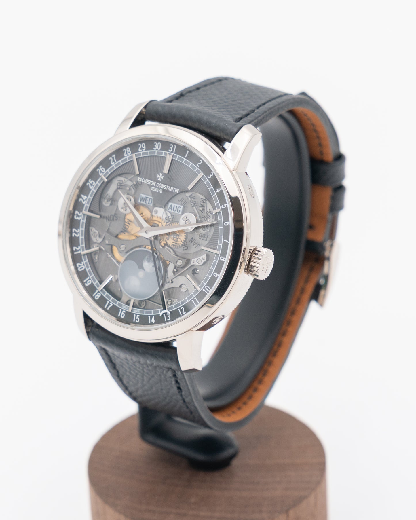 Vacheron Constantin Traditionelle 41mm 4020T/000G-B655 Complete Calendar Openface White Gold 2022