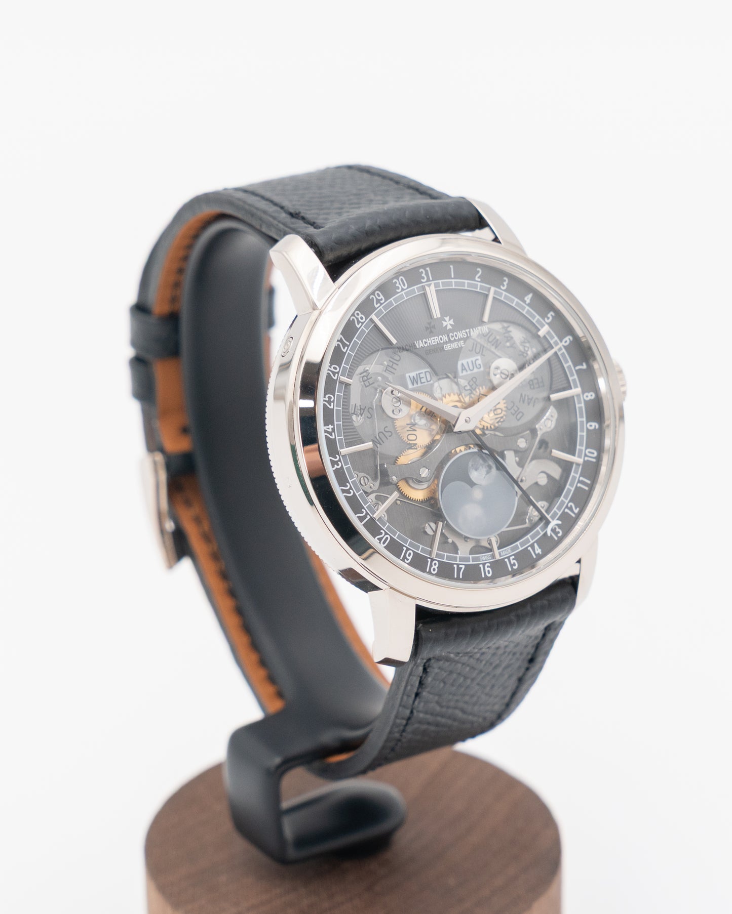 Vacheron Constantin Traditionelle 41mm 4020T/000G-B655 Complete Calendar Openface White Gold 2022
