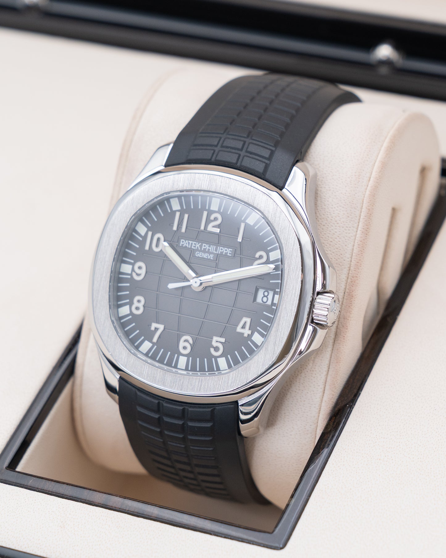 Patek Philippe Aquanaut 5167A-001 Black Stainless Steel on Rubber 2014