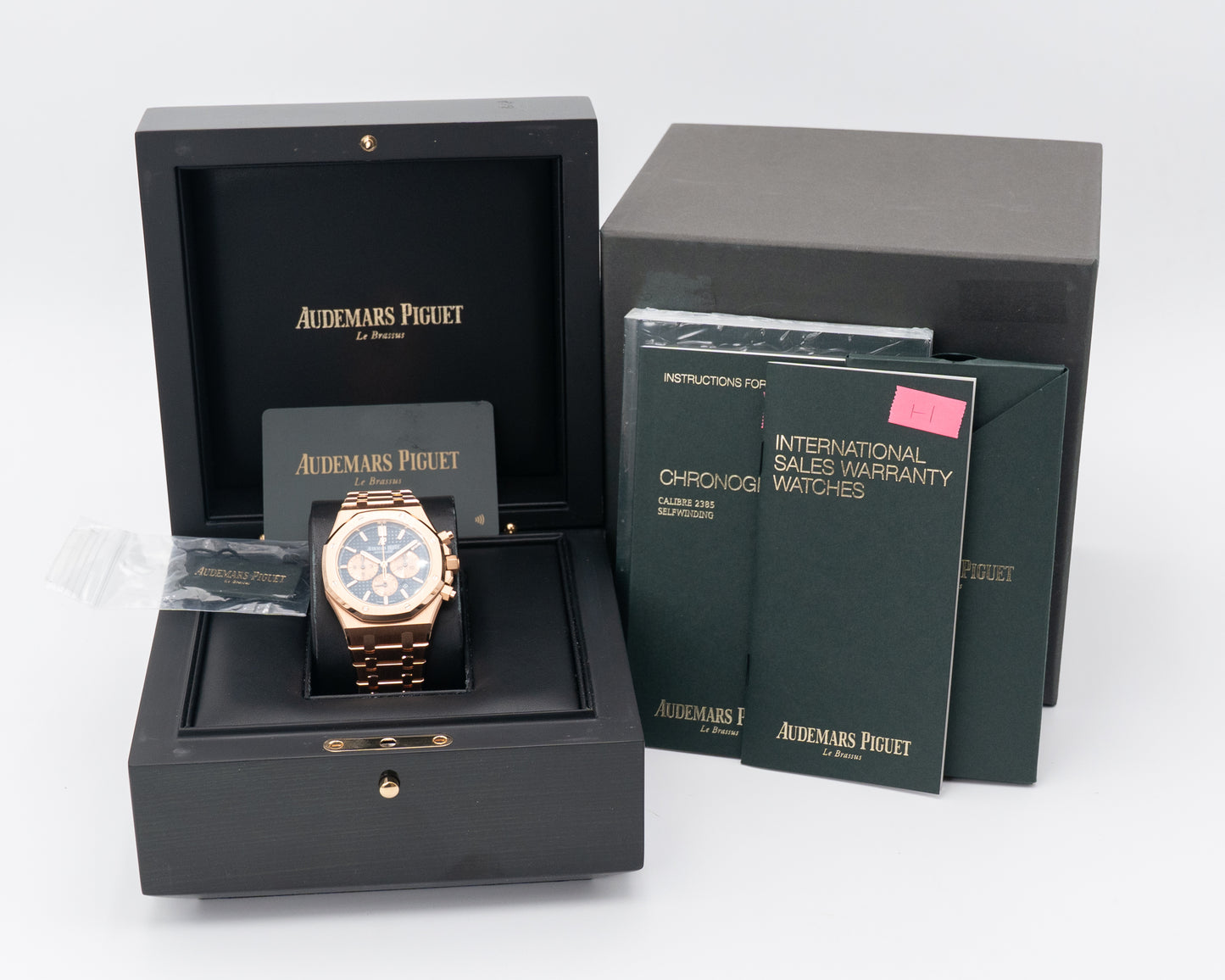 Audemars Piguet Royal Oak Chronograph 41mm 26331OR.OO.1220OR.01 Pink Gold Blue Dial