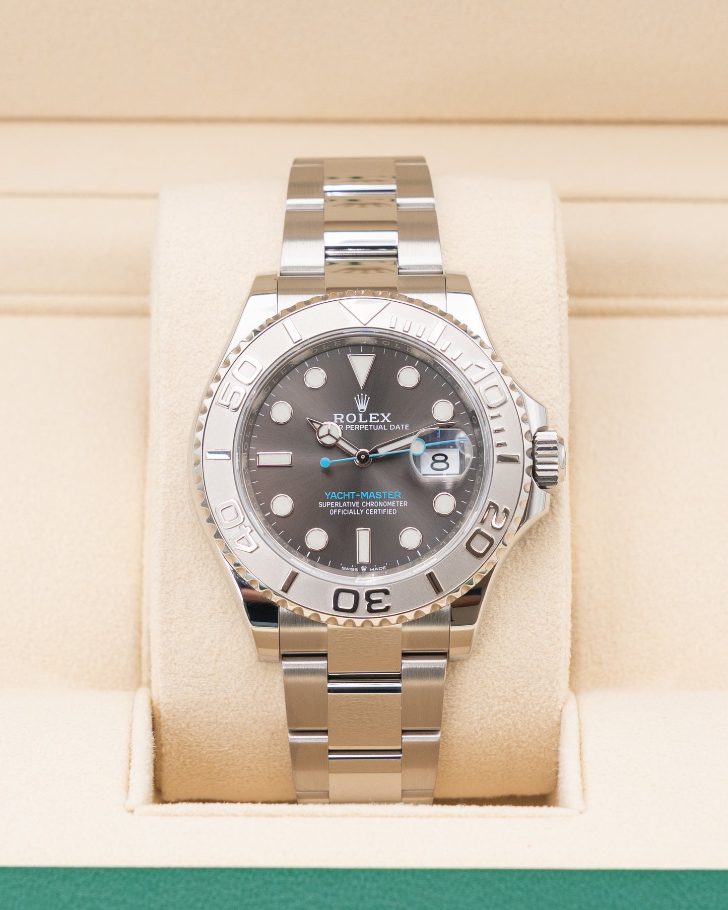 Rolex Yachtmaster 40mm 126622 Rhodium Dial 2022