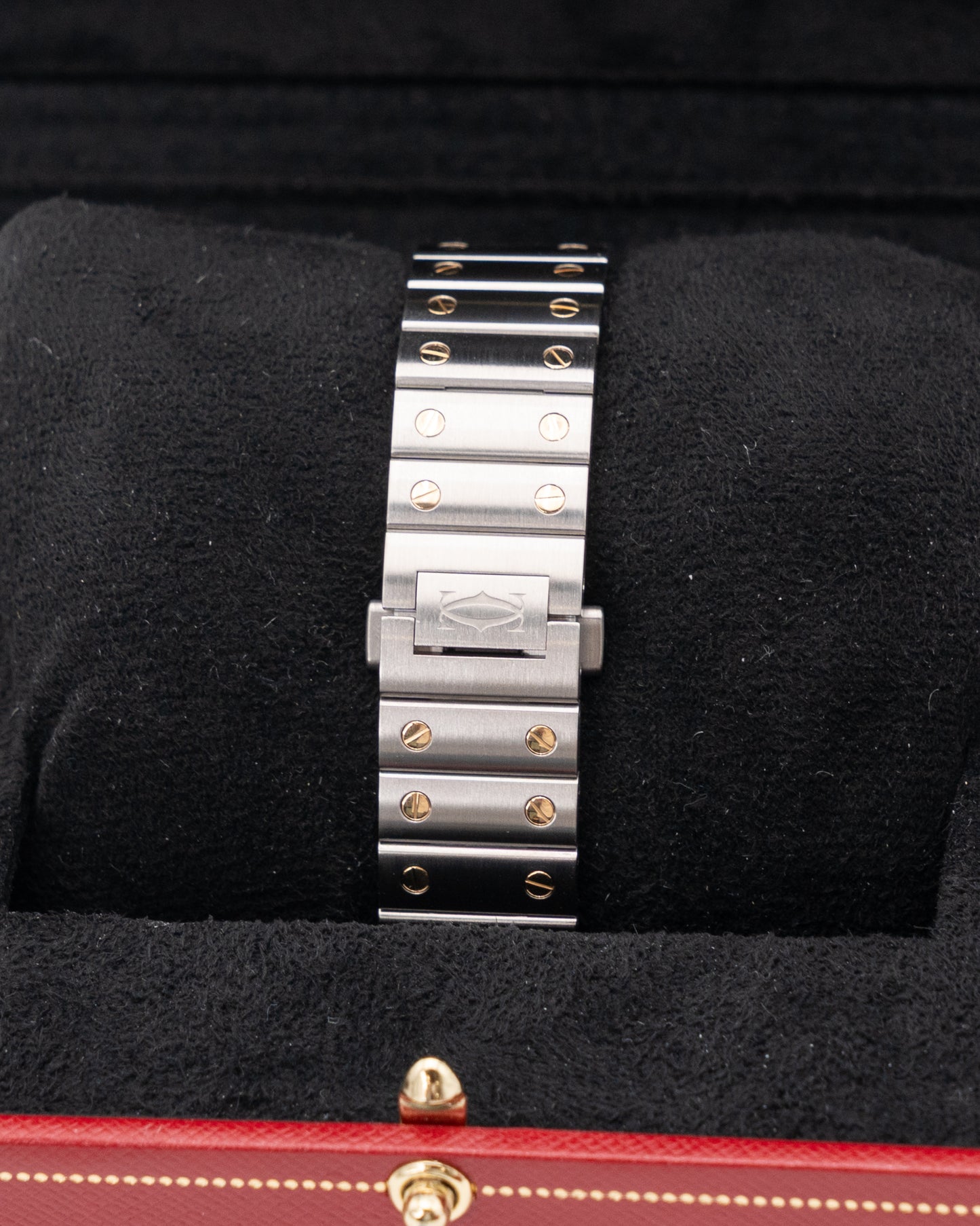 Cartier Santos Medium 35mm W2SA0016 Two Tone Yellow Gold White Dial 2024