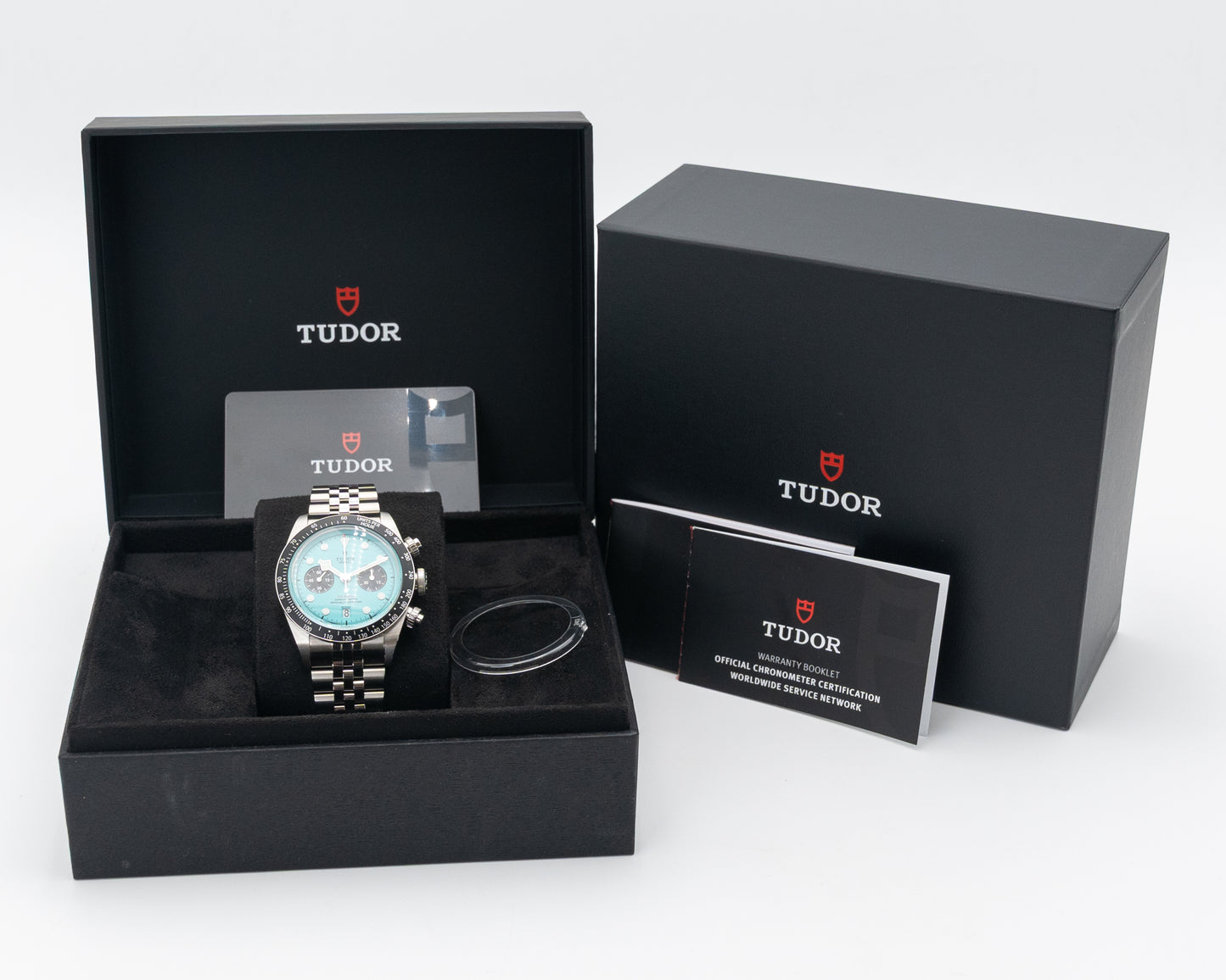 Unpolished - Tudor Black Bay Chronograph 41mm 79360N Flamingo Blue 2025