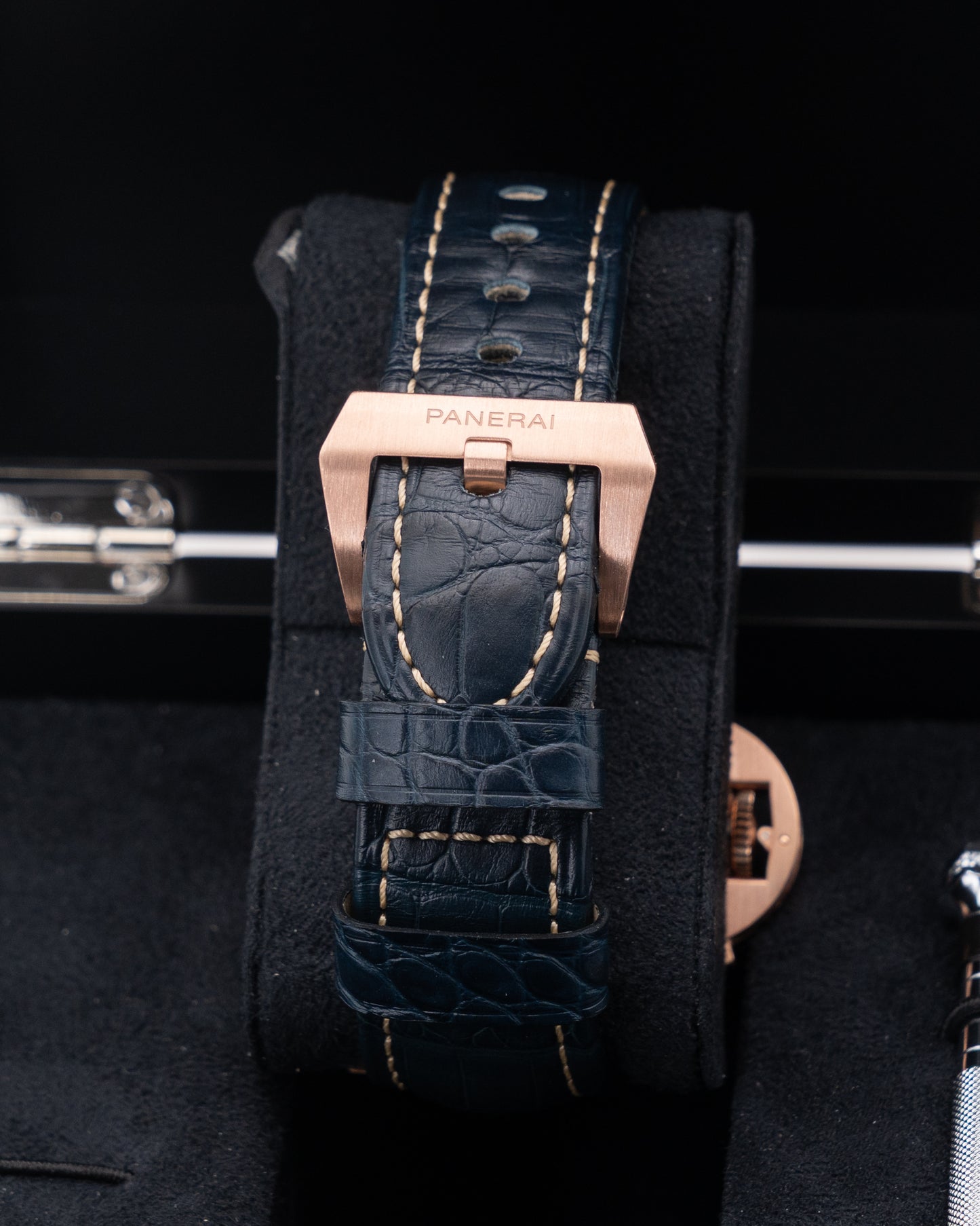 Panerai Luminor Marina 44mm PAM01112 Rose Gold Blue Dial 2023