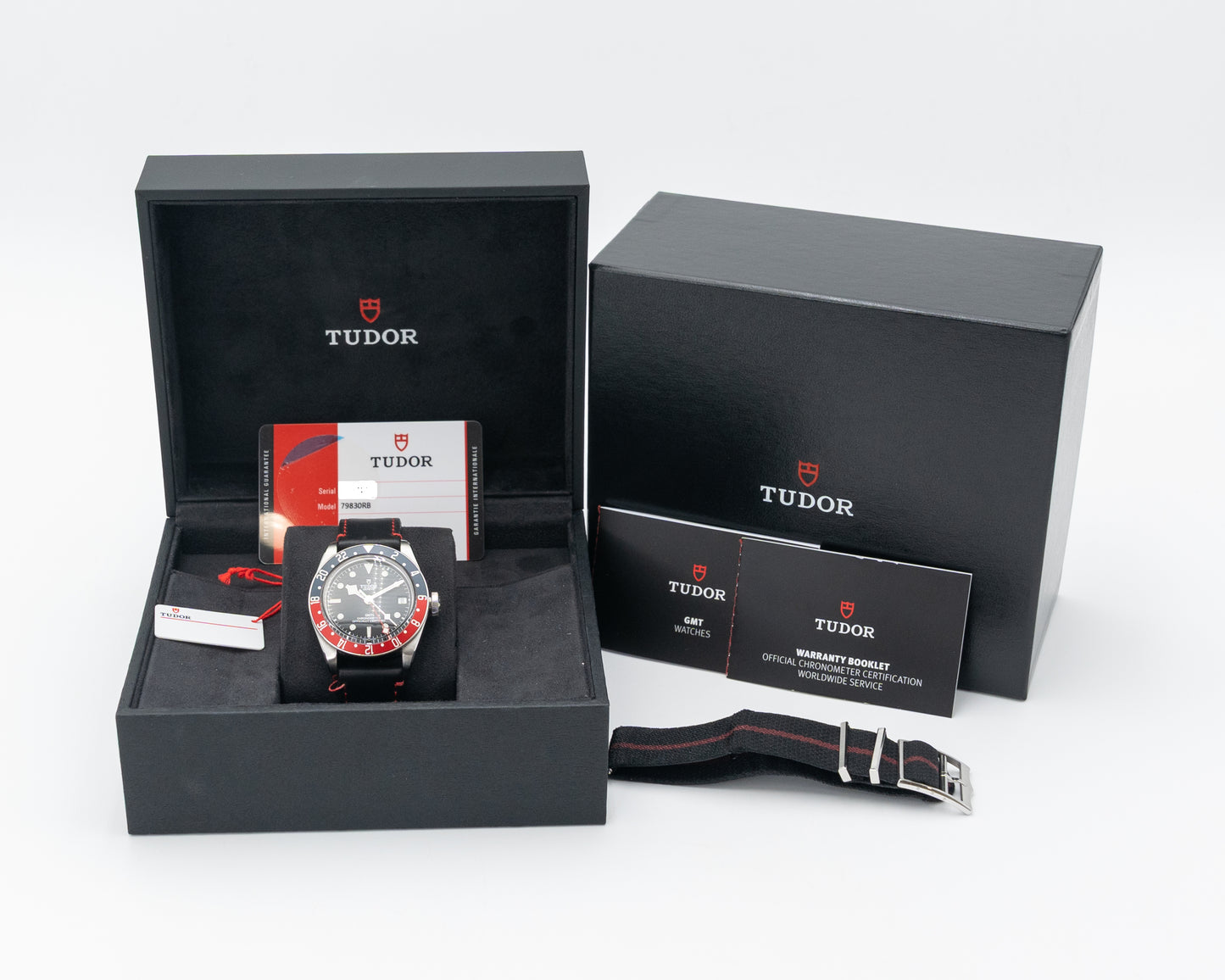 Tudor Black Bay GMT 41mm 79830RB Pepsi on Strap 2019